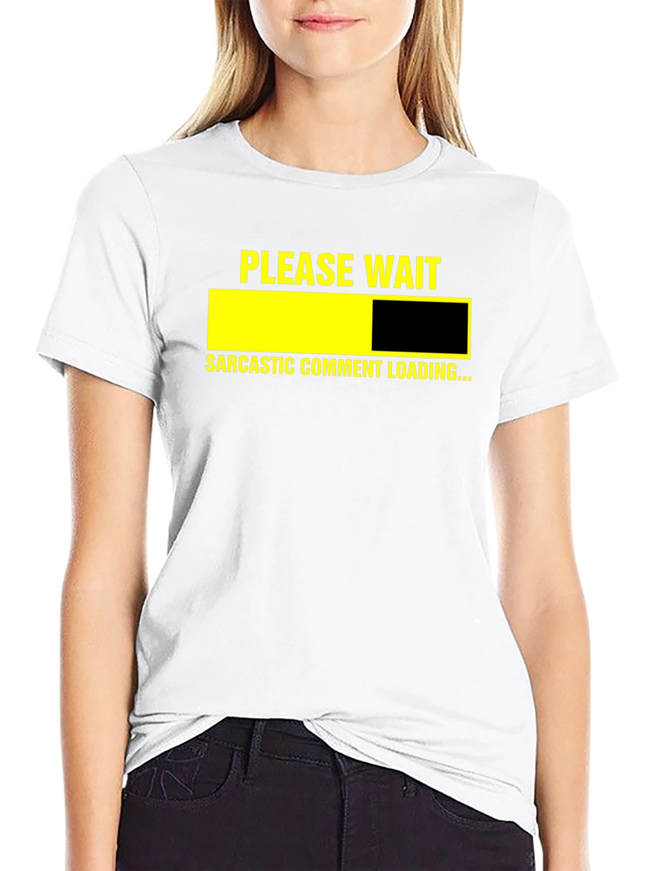 Sarcastic Comment Loading Graphic Tee - Unisex