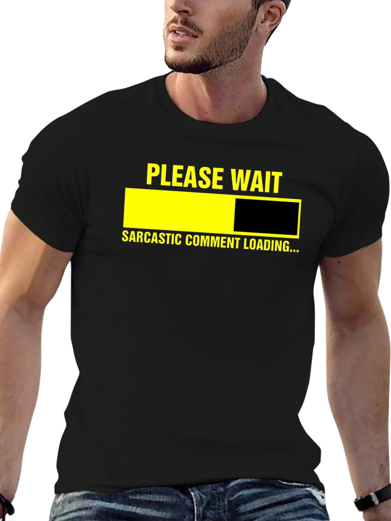Sarcastic Comment Loading Graphic Tee - Unisex