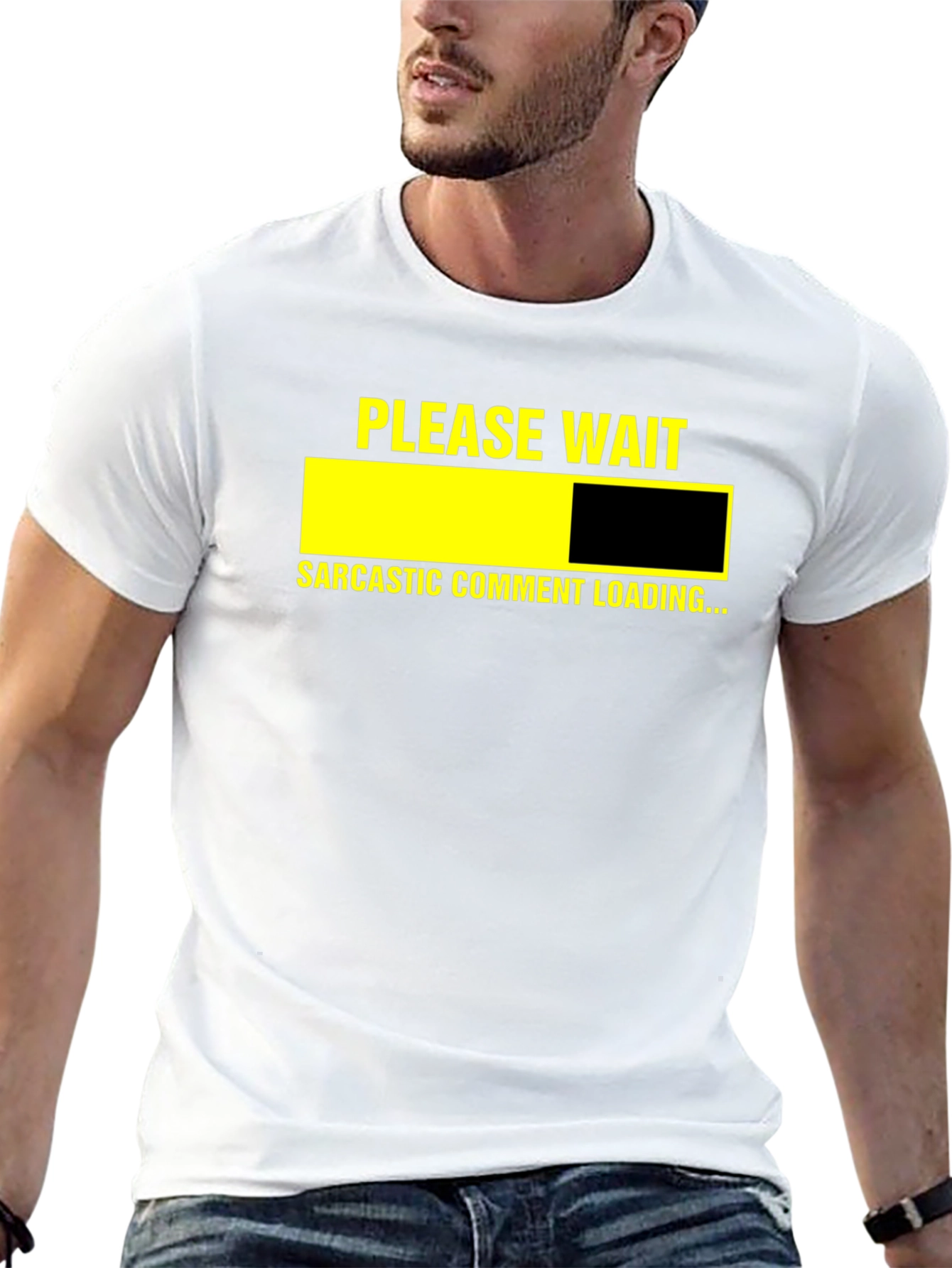 Sarcastic Comment Loading Graphic Tee - Unisex