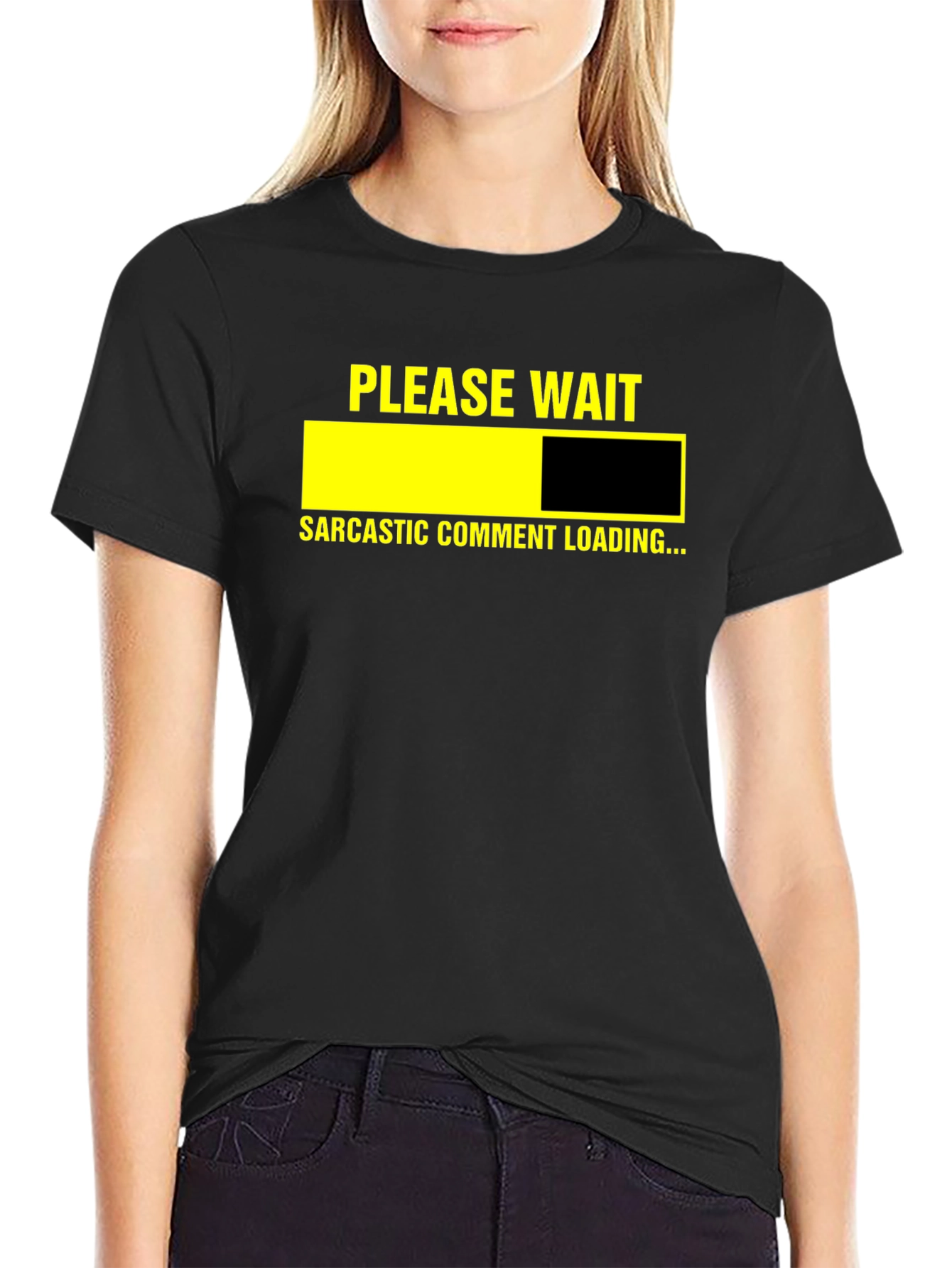 Sarcastic Comment Loading Graphic Tee - Unisex