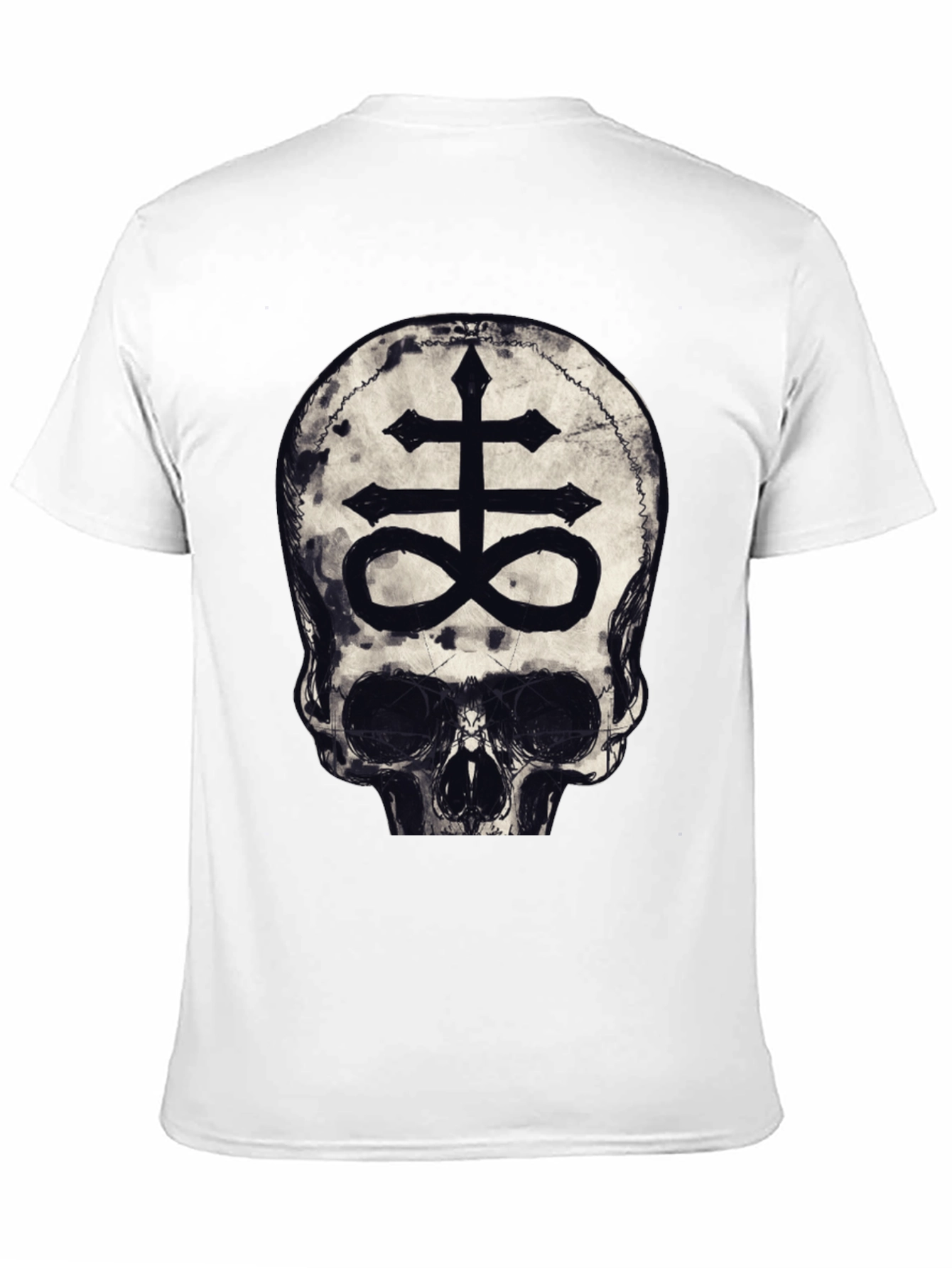 Skull Leviathan Cross Graphic Tee