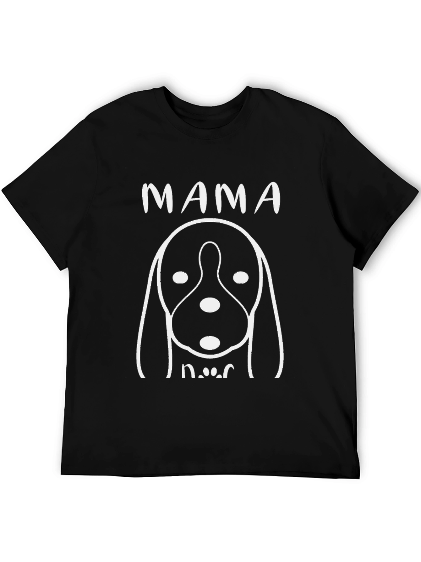 Mama Dog Graphic T-Shirt - Pet Lover Tee