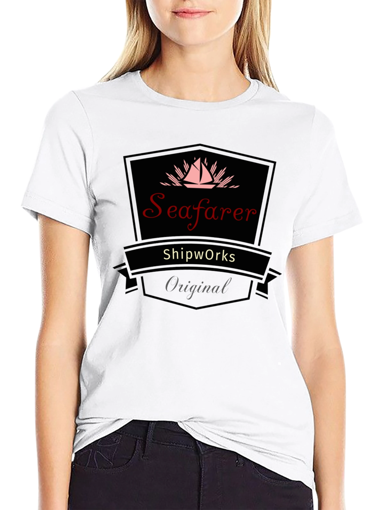 Seafarer Shipworks Original Black T-Shirt
