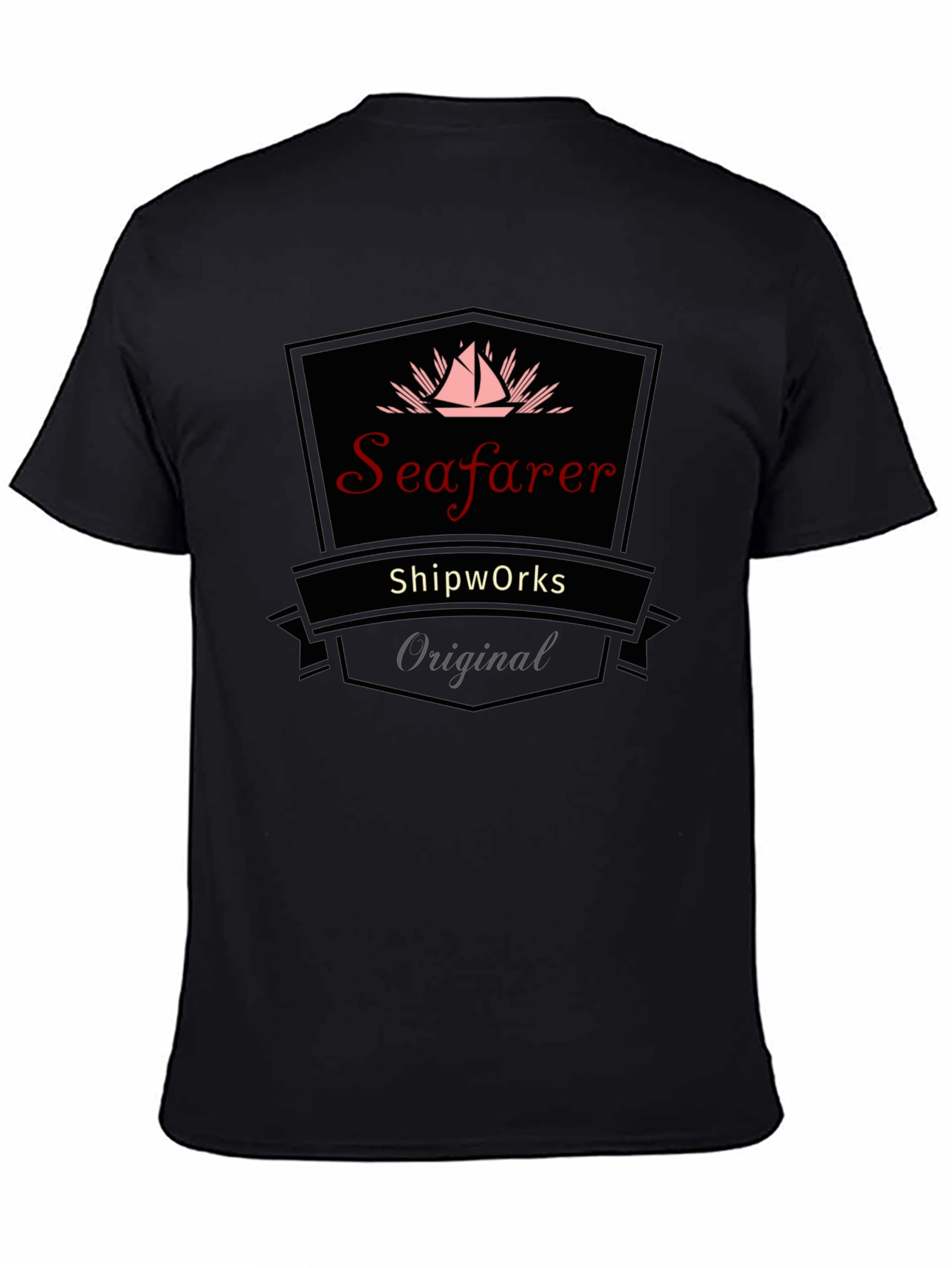 Seafarer Shipworks Original Black T-Shirt