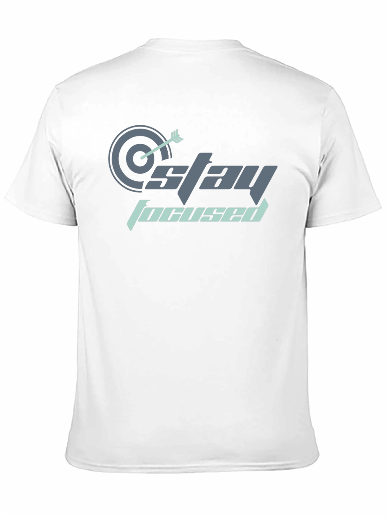 Stay Focused Graphic T-Shirt - Black