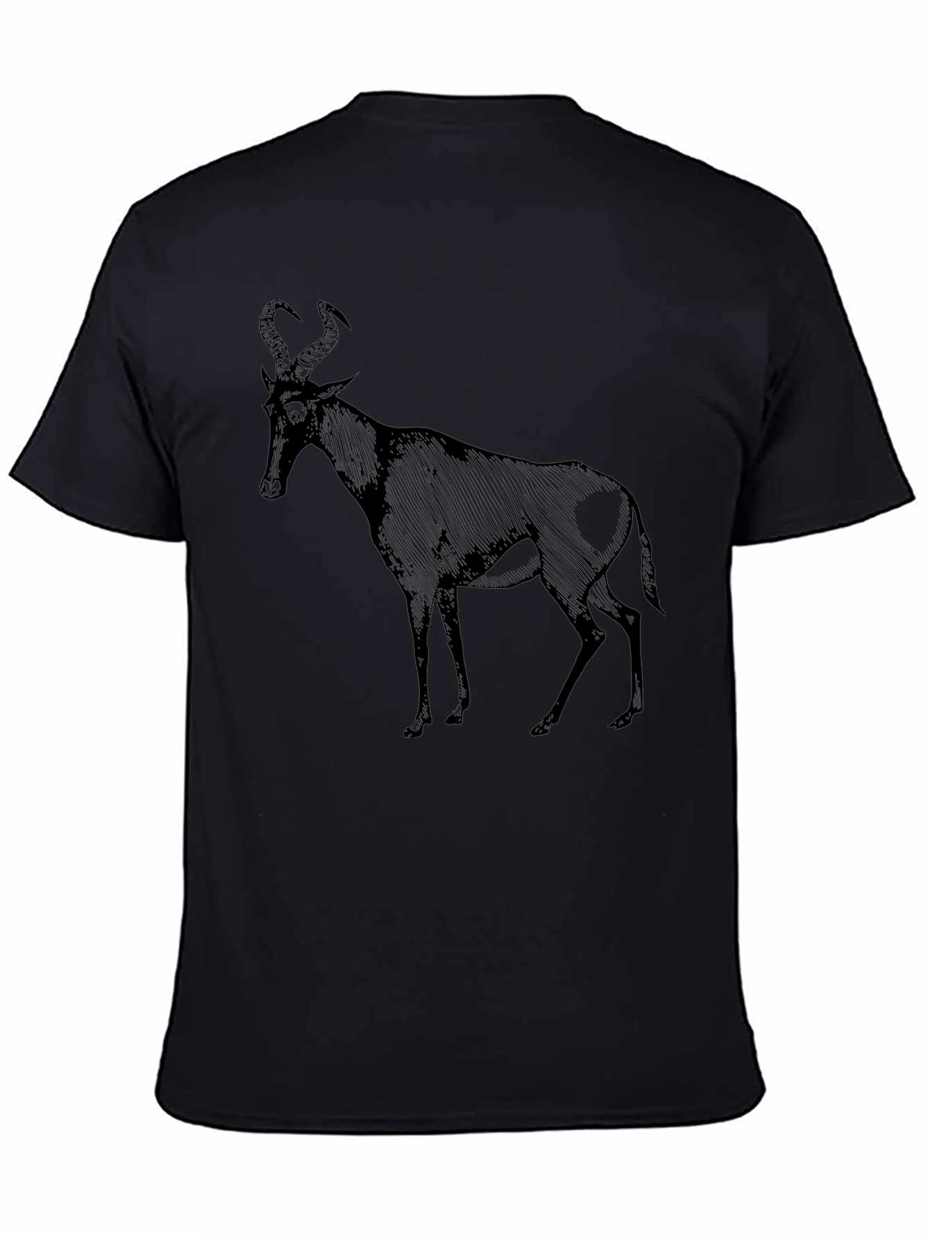 Black Antelope Graphic T-Shirt