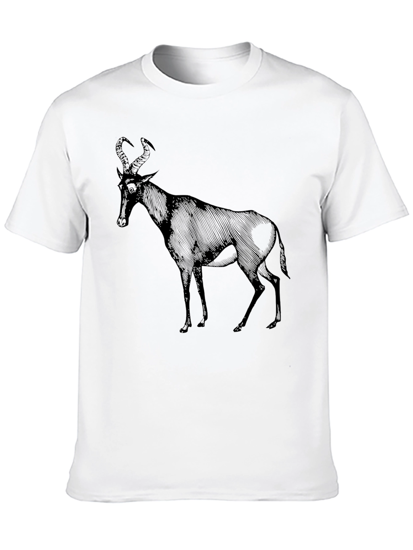 Black Antelope Graphic T-Shirt