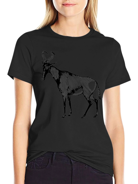 Black Antelope Graphic T-Shirt