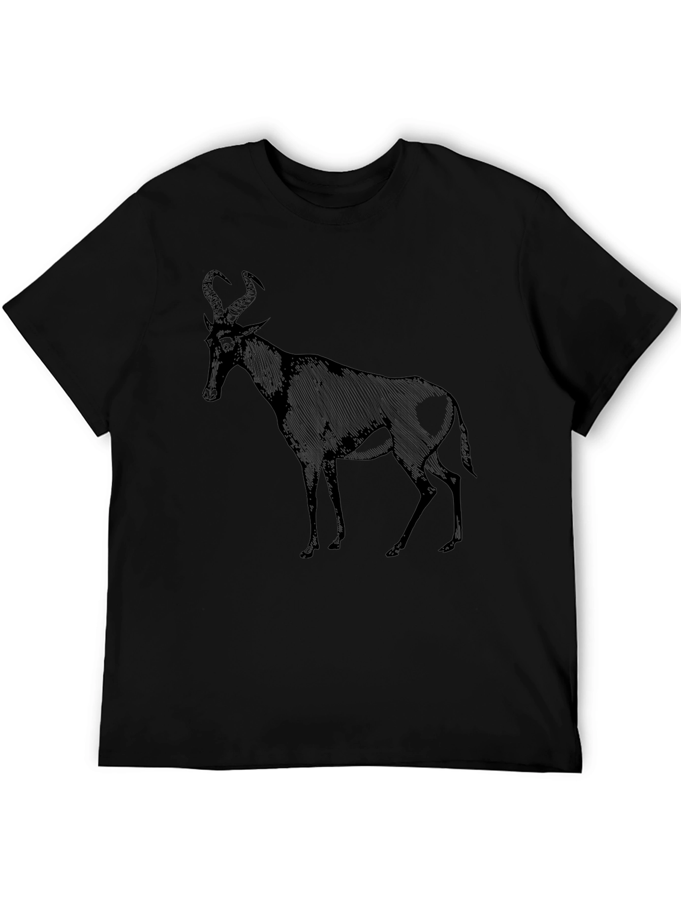 Black Antelope Graphic T-Shirt