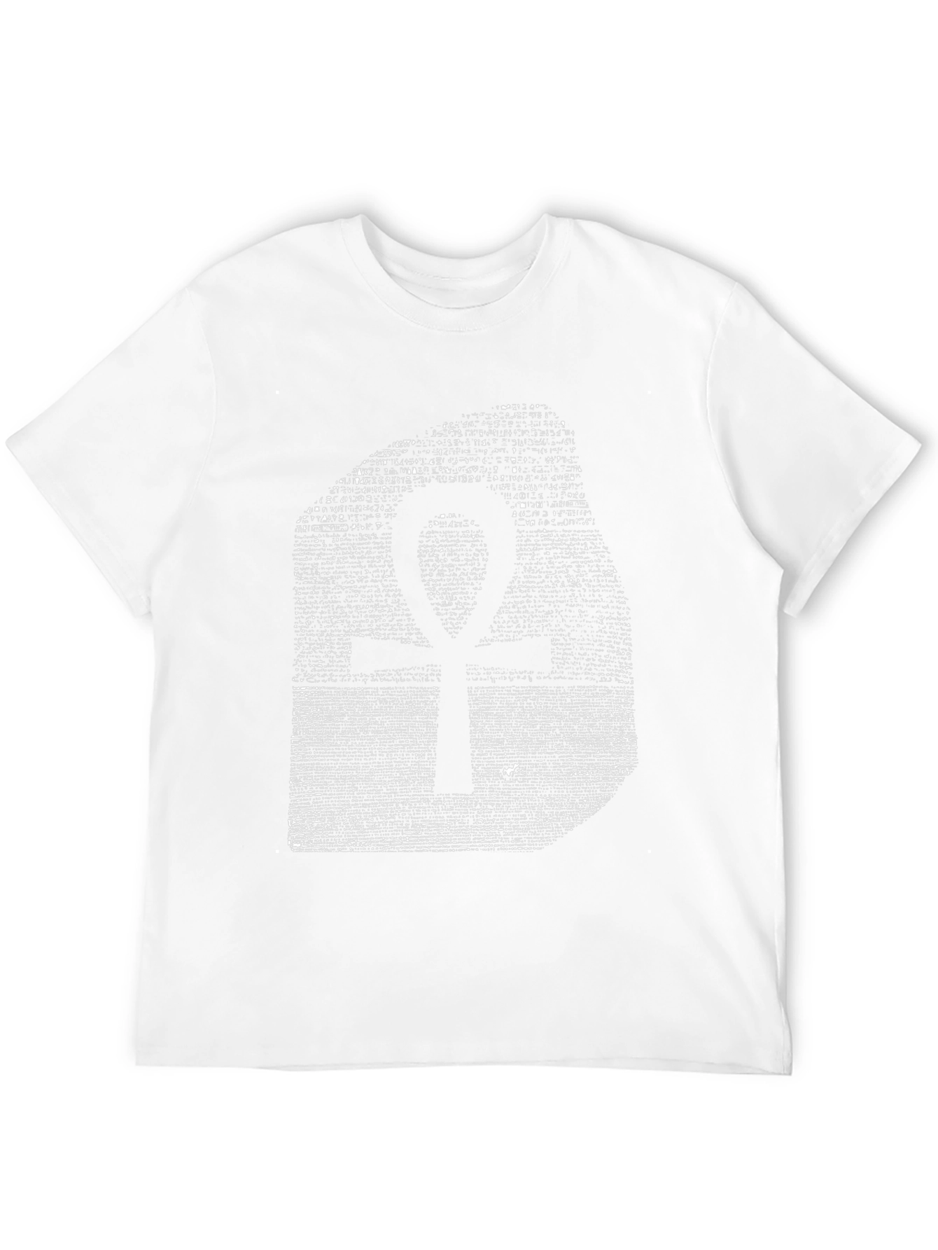 Ankh Life Hieroglyph Black T-Shirt