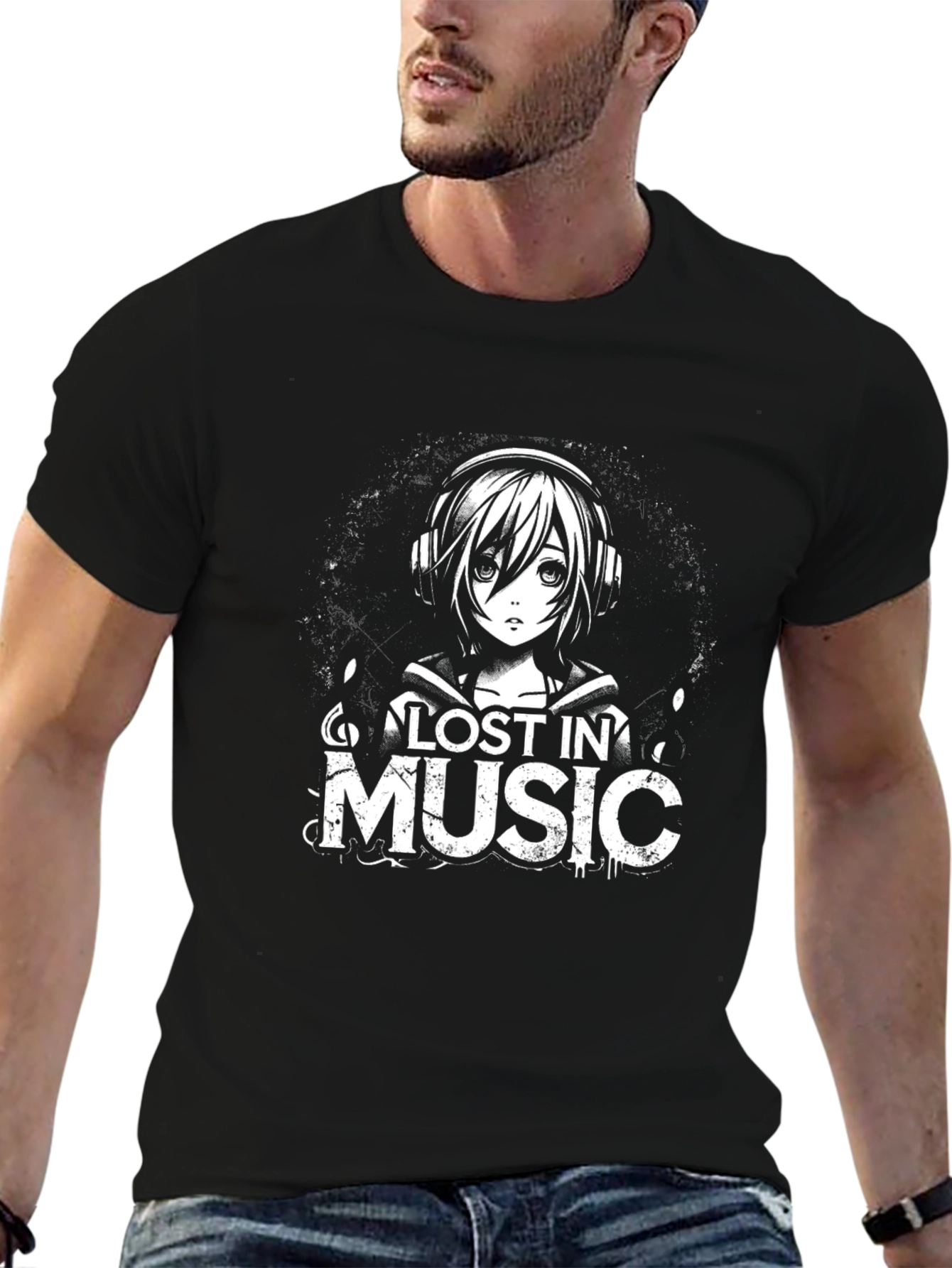 Lost in Music Anime T-Shirt