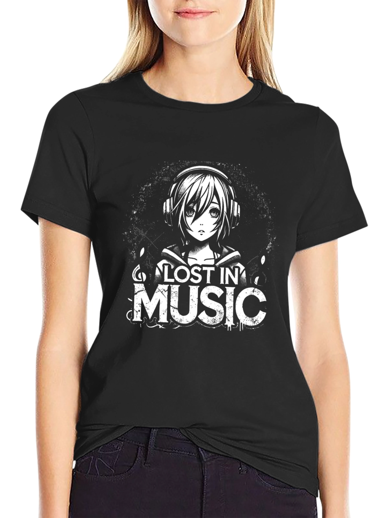 Lost in Music Anime T-Shirt