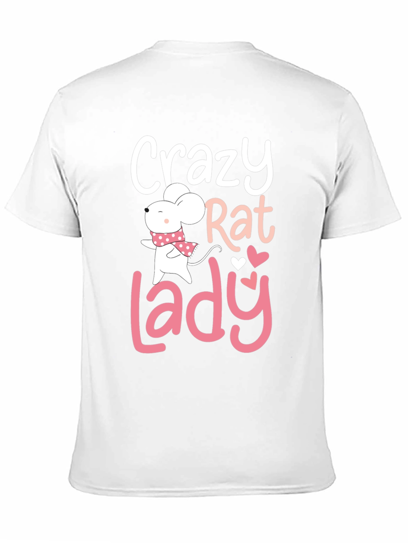 Crazy Rat Lady Graphic T-Shirt