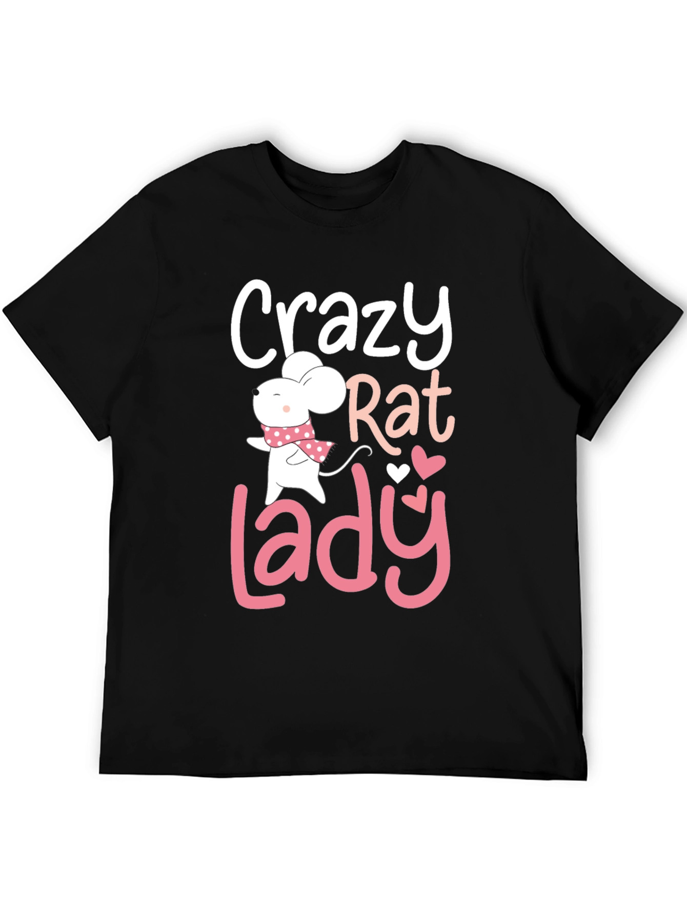 Crazy Rat Lady Graphic T-Shirt