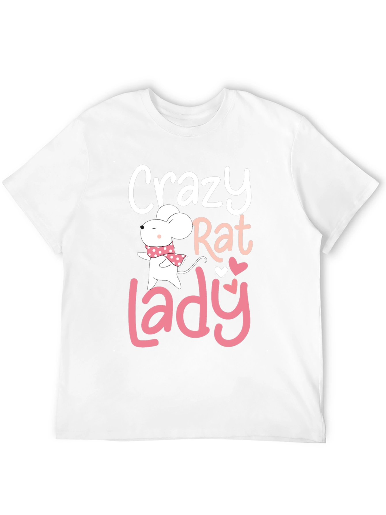 Crazy Rat Lady Graphic T-Shirt