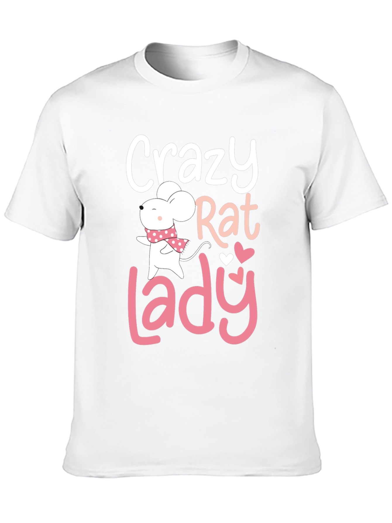 Crazy Rat Lady Graphic T-Shirt