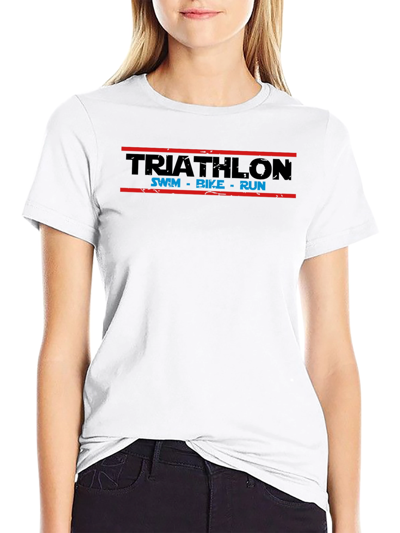 Triathlon Swim Bike Run T-Shirt