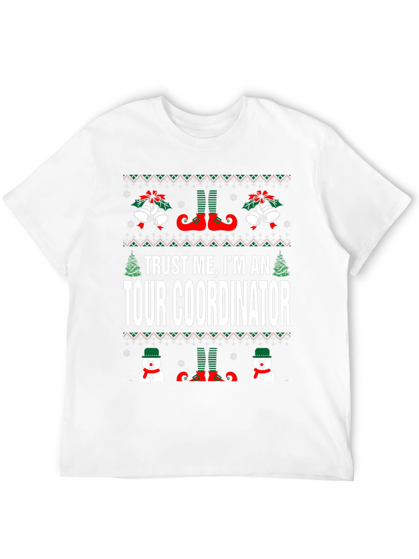 Funny Christmas Tour Coordinator T-Shirt