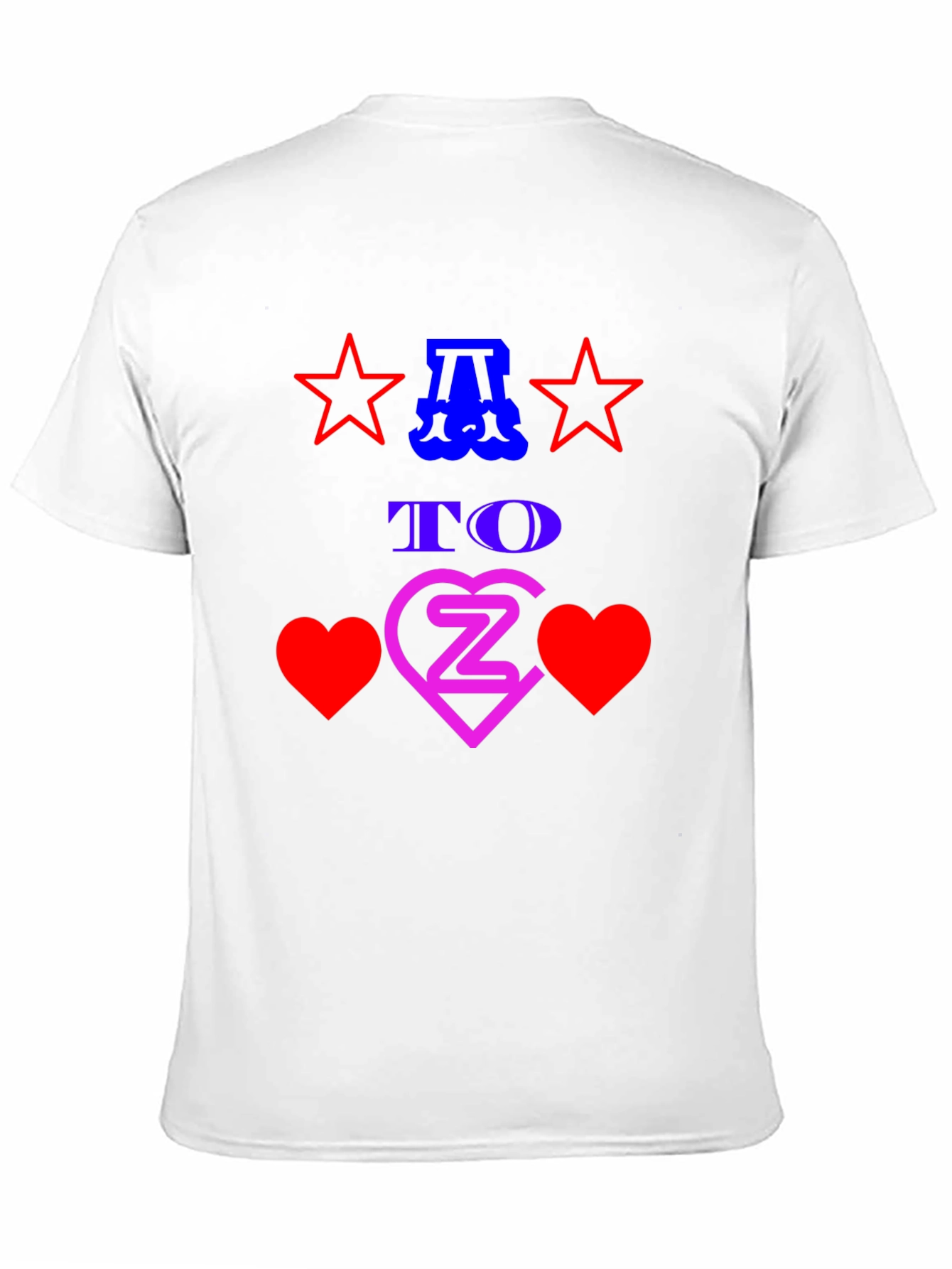A to Z Love Graphic Tee