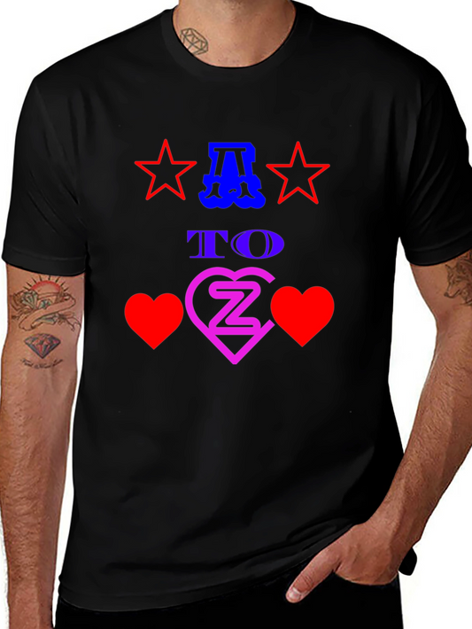A to Z Love Graphic Tee