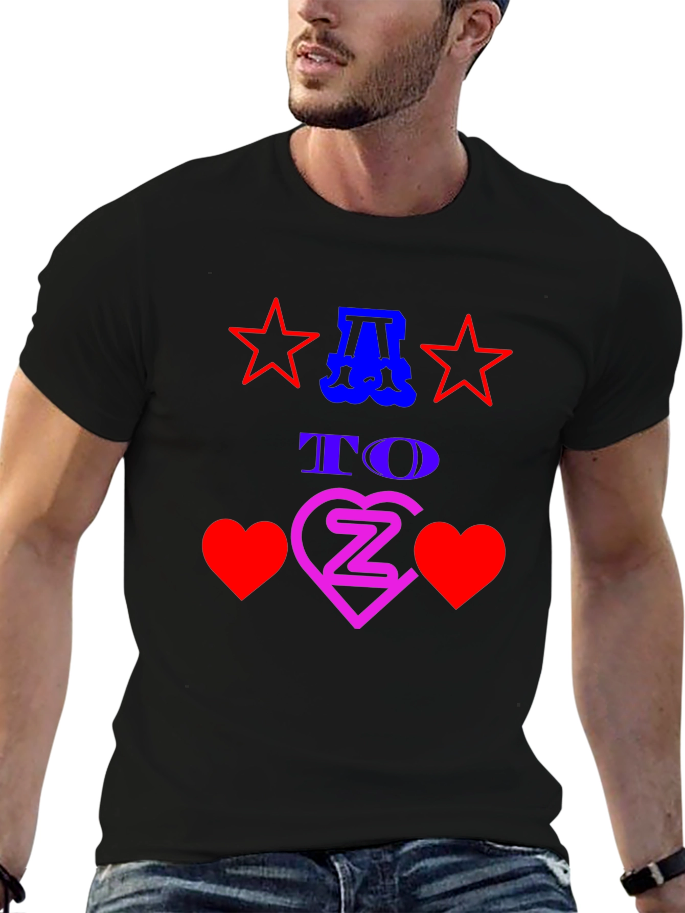 A to Z Love Graphic Tee