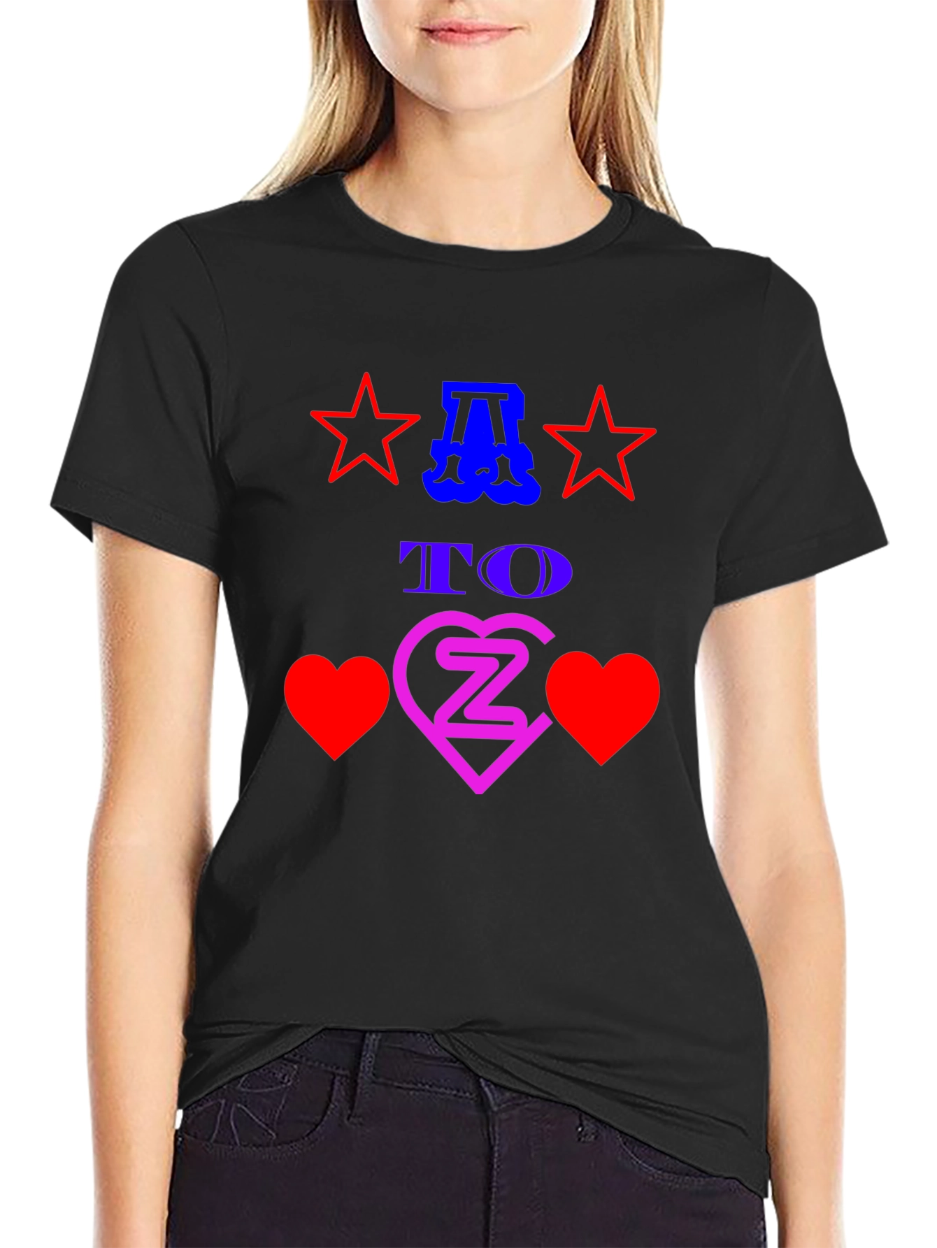 A to Z Love Graphic Tee