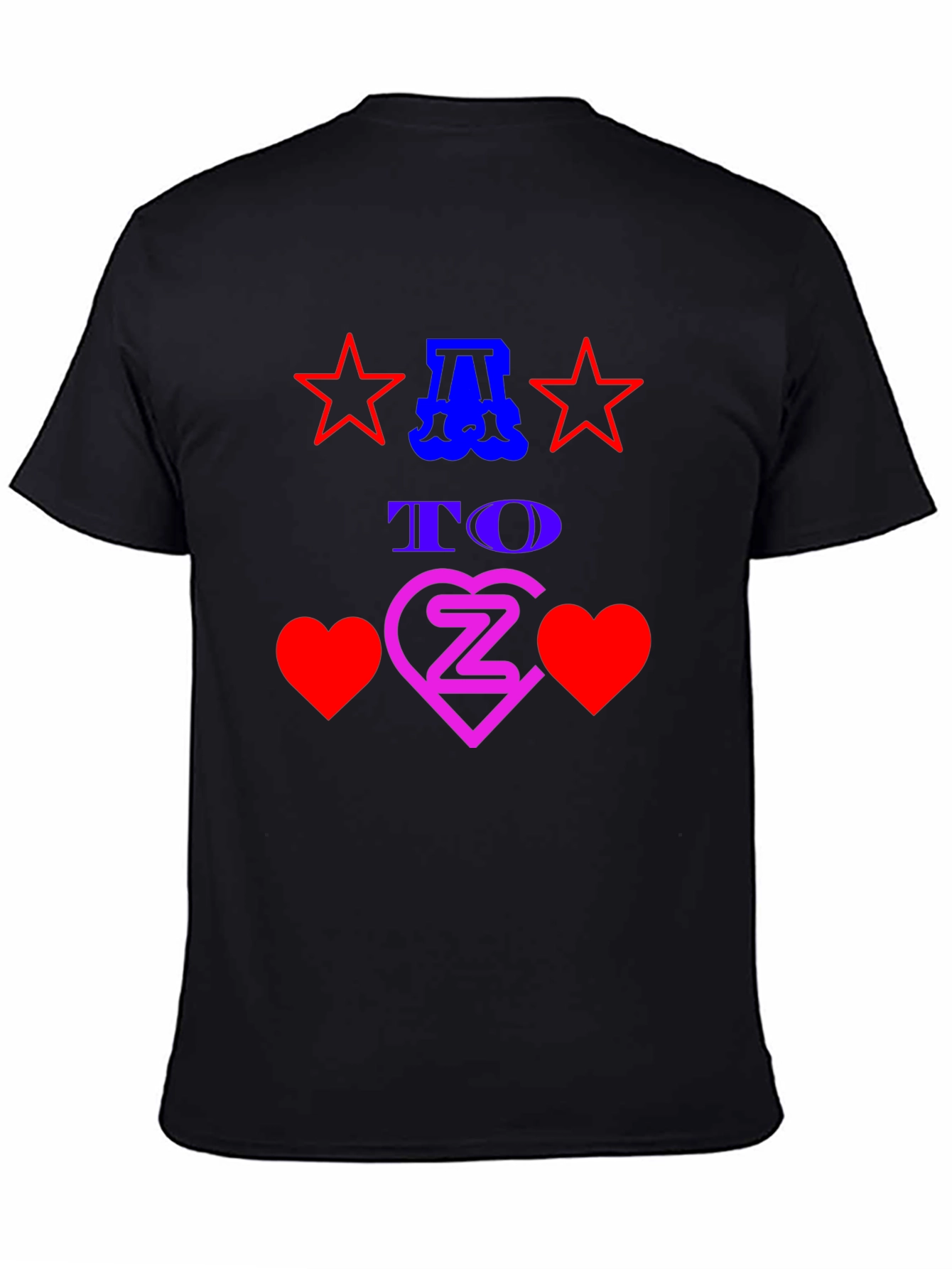 A to Z Love Graphic Tee