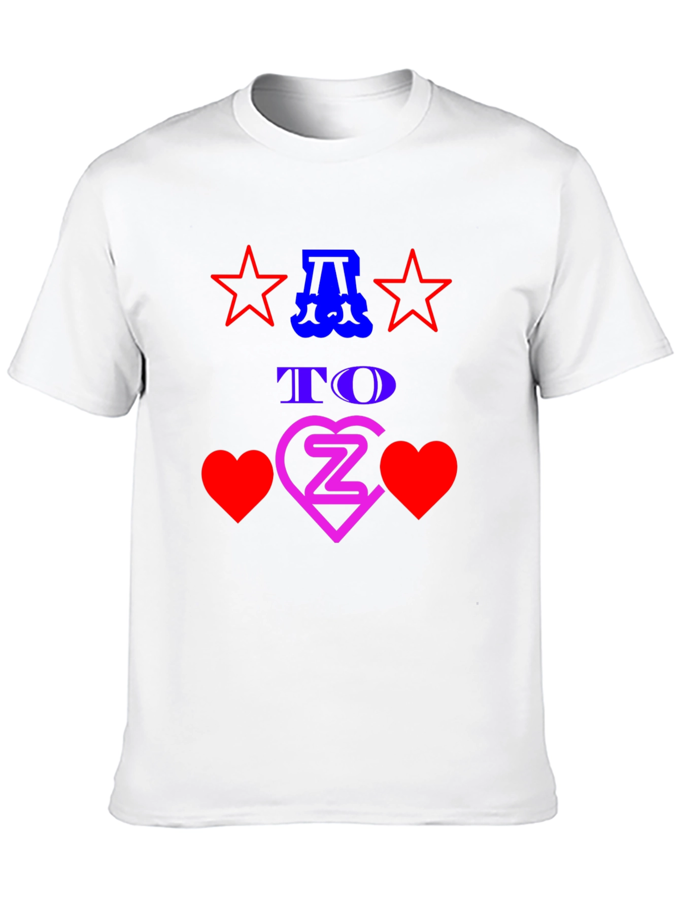 A to Z Love Graphic Tee