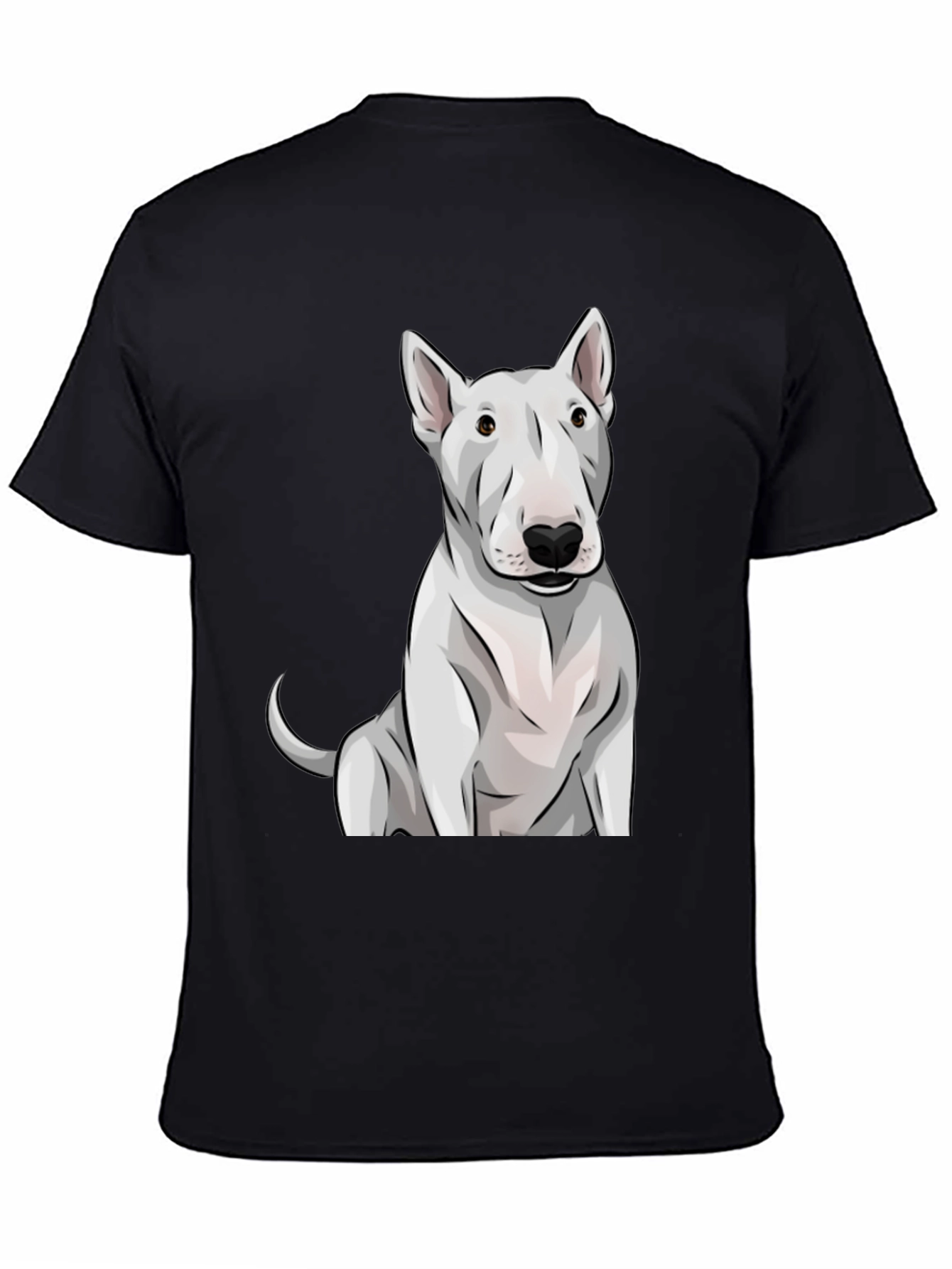 Bull Terrier Graphic Print T-Shirt