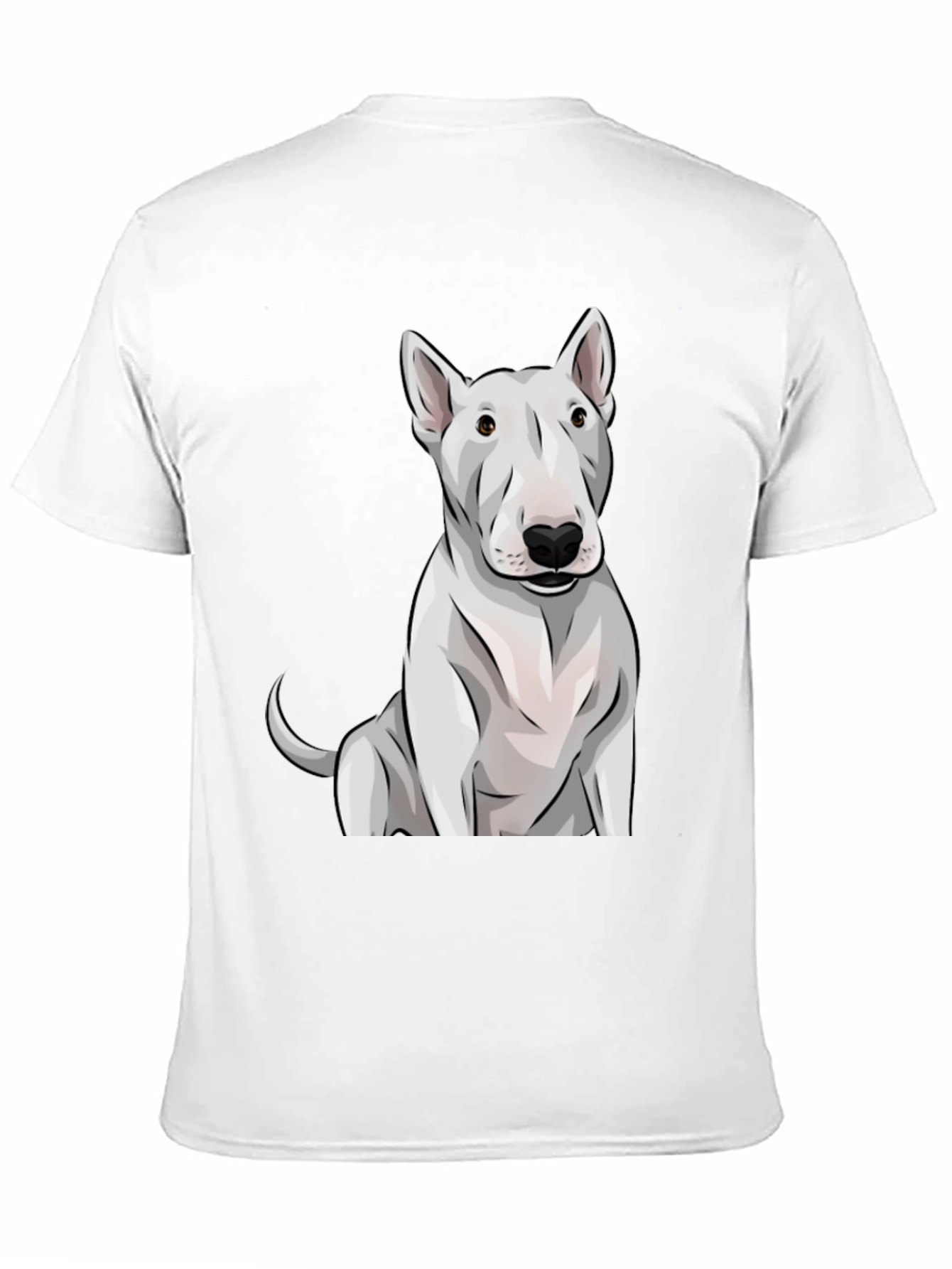 Bull Terrier Graphic Print T-Shirt