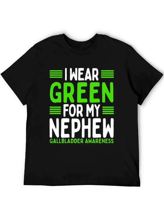 I Wear Green for My Nephew Awareness T-Shirt