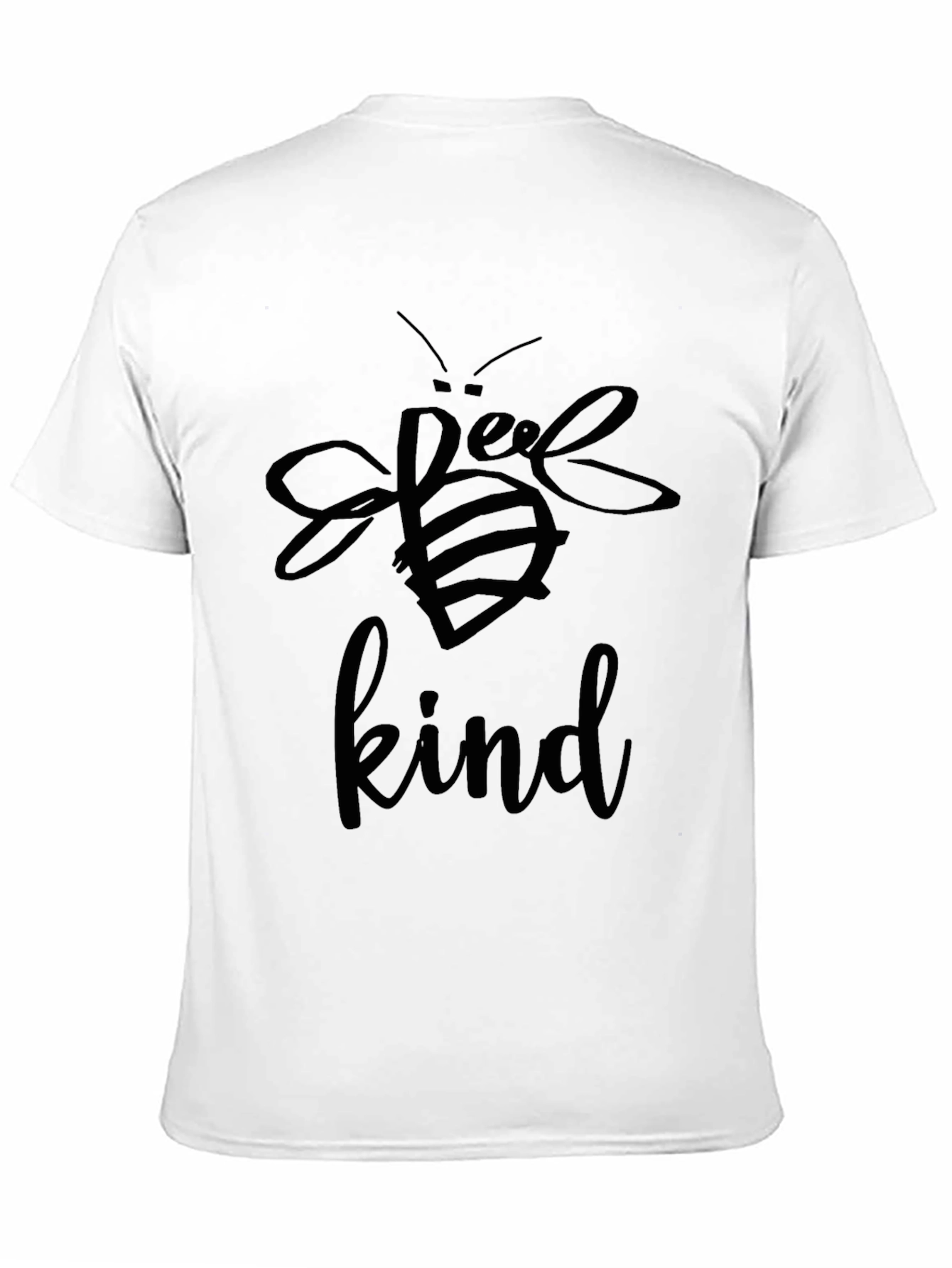 Bee Kind T-Shirt - Black Cotton Blend