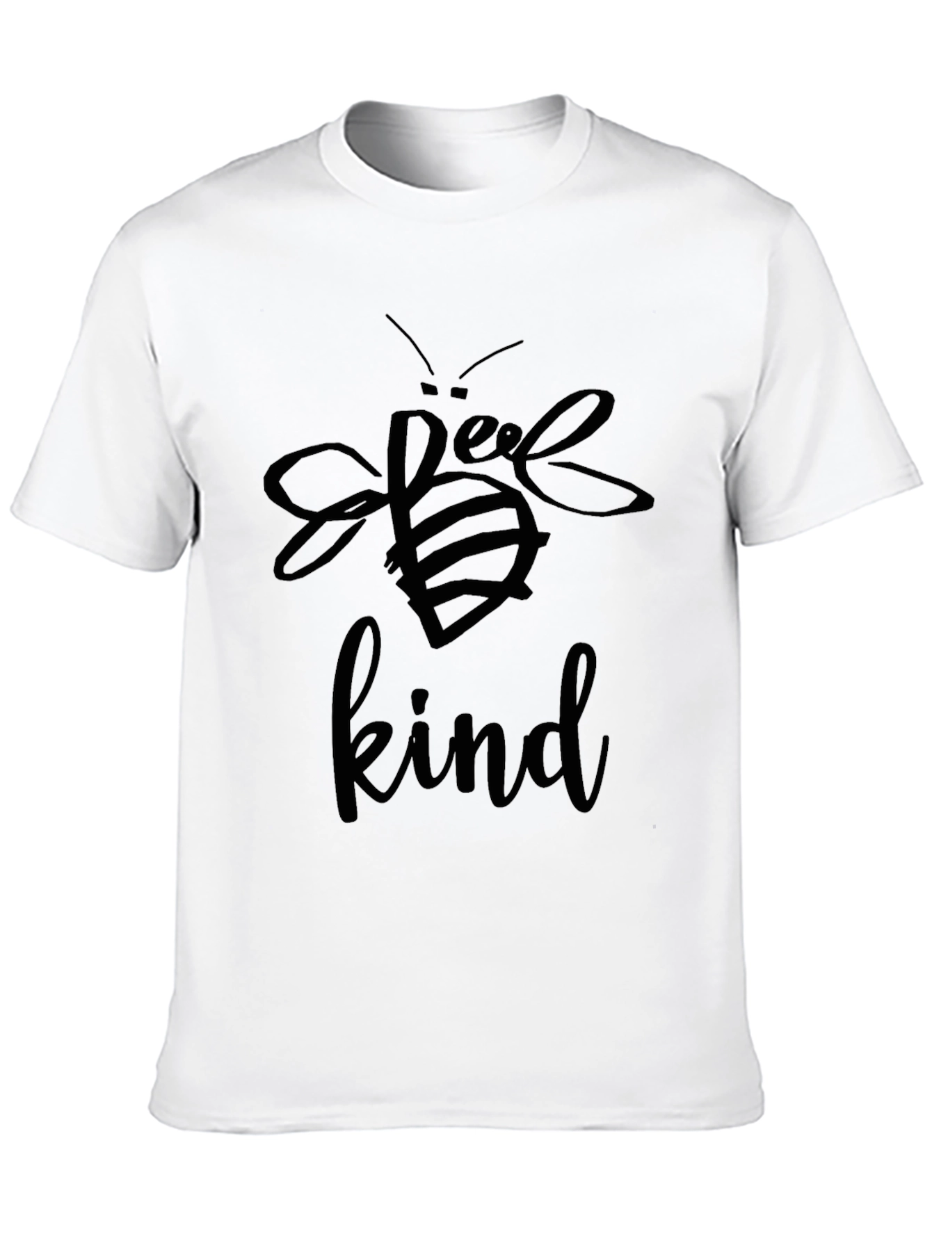 Bee Kind T-Shirt - Black Cotton Blend