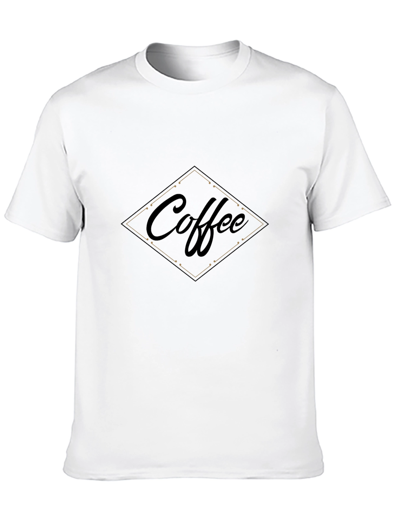 Coffee Graphic Black T-Shirt for Casual Wear
