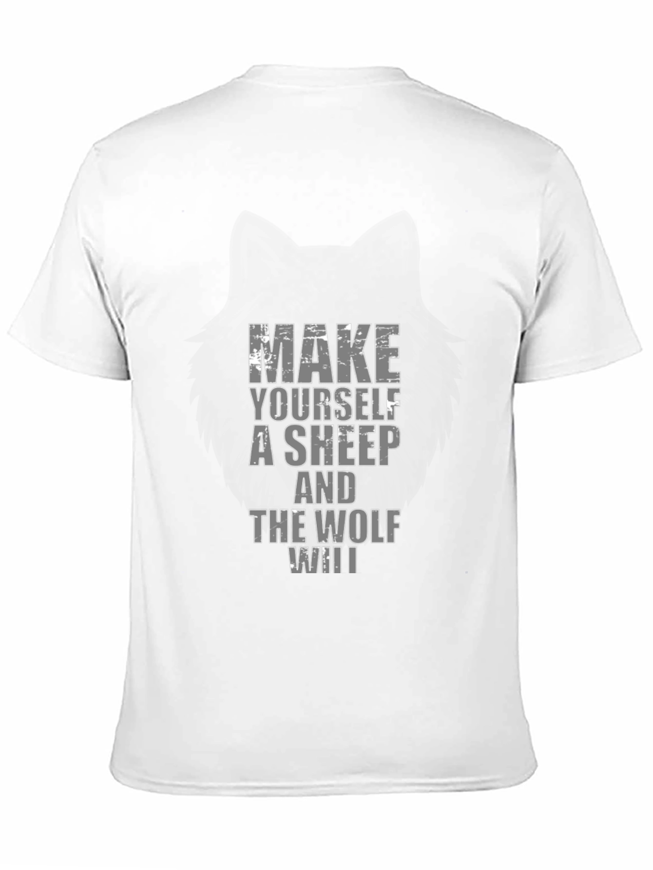 Make Yourself A Sheep T-Shirt - Black