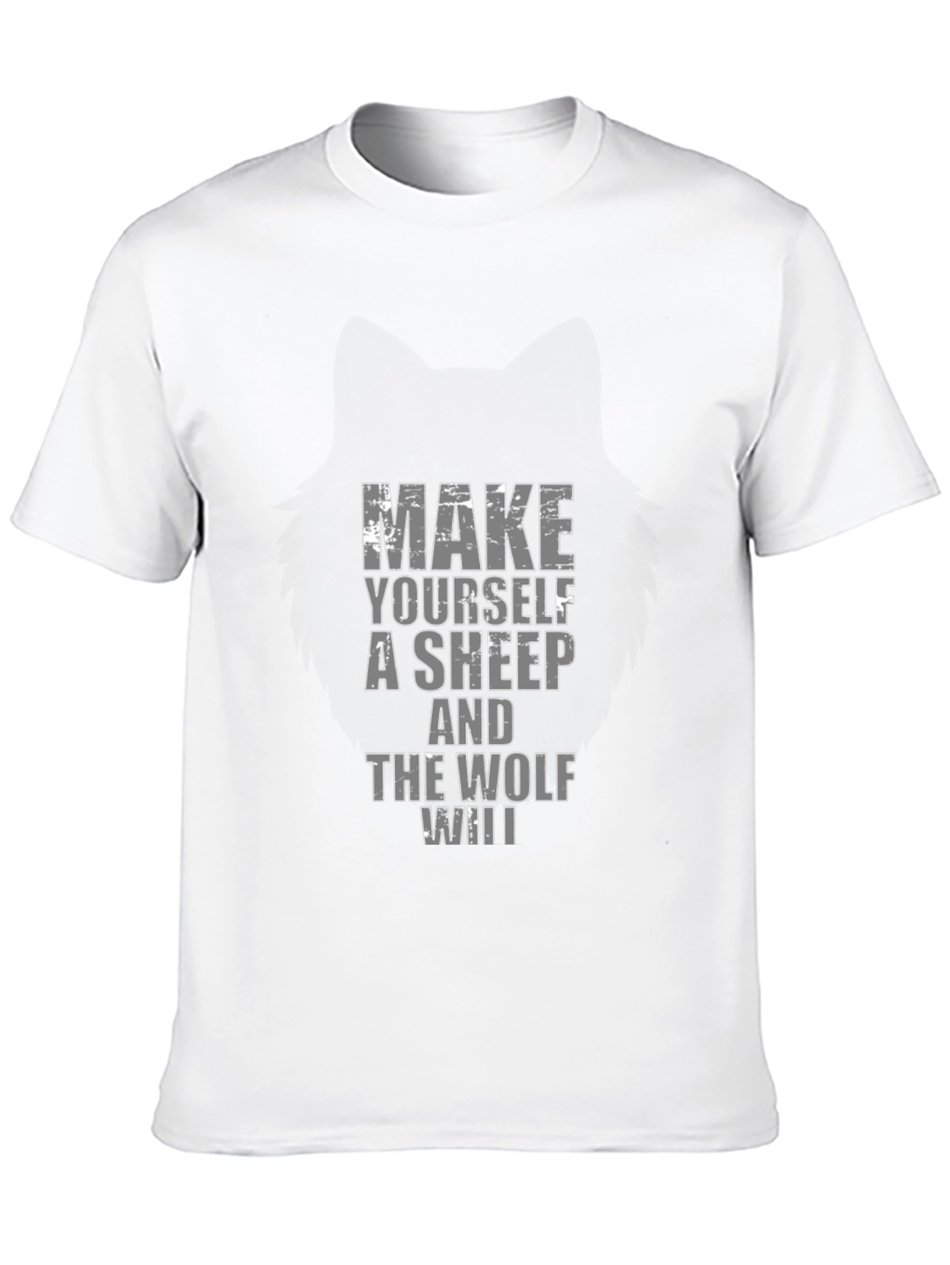 Make Yourself A Sheep T-Shirt - Black
