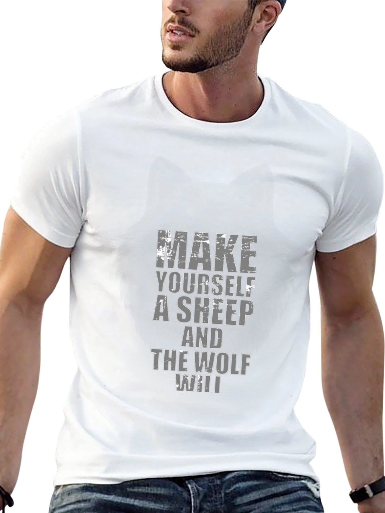 Make Yourself A Sheep T-Shirt - Black