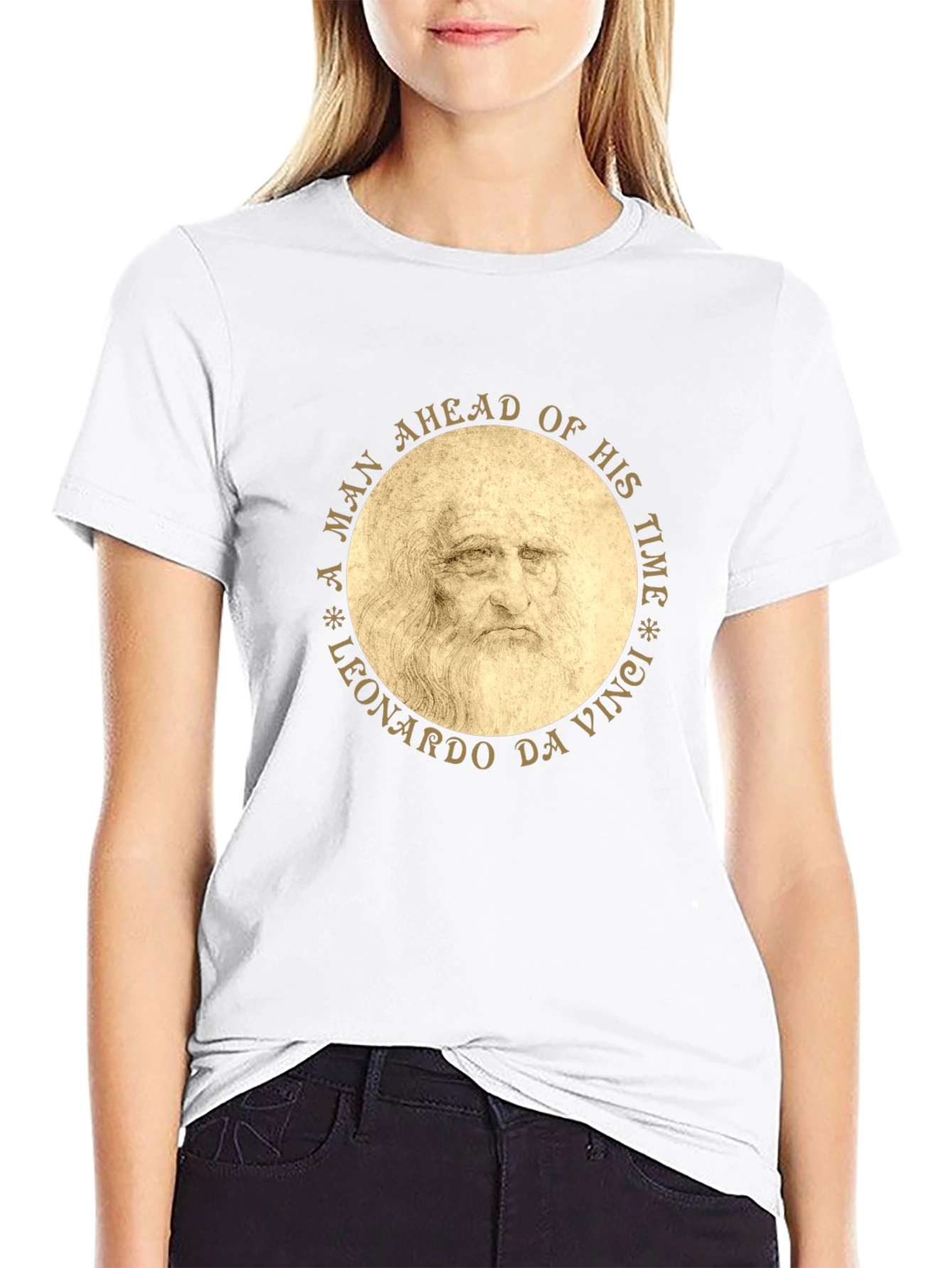 Leonardo Da Vinci T-Shirt - Ahead of His Time