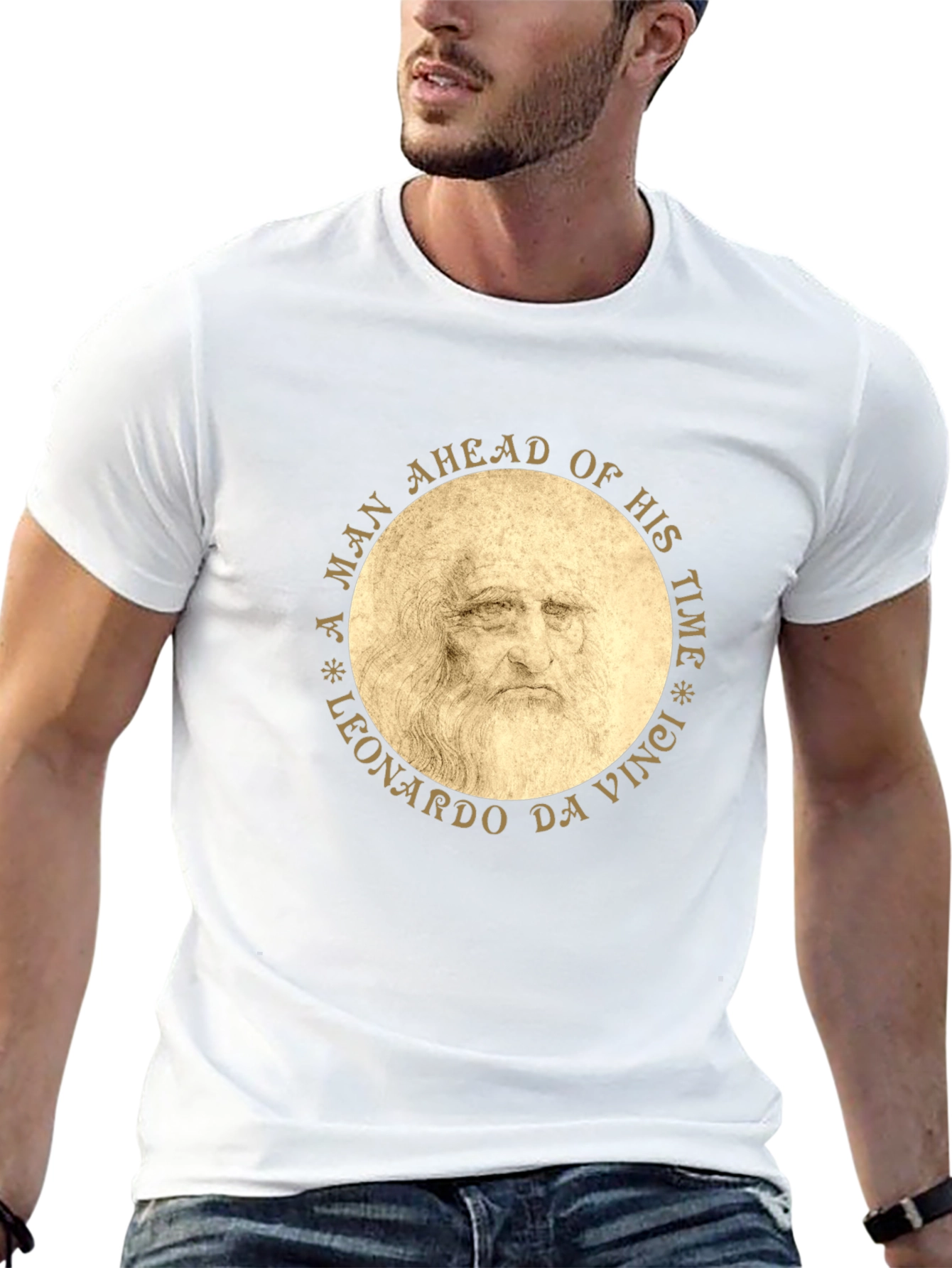 Leonardo Da Vinci T-Shirt - Ahead of His Time