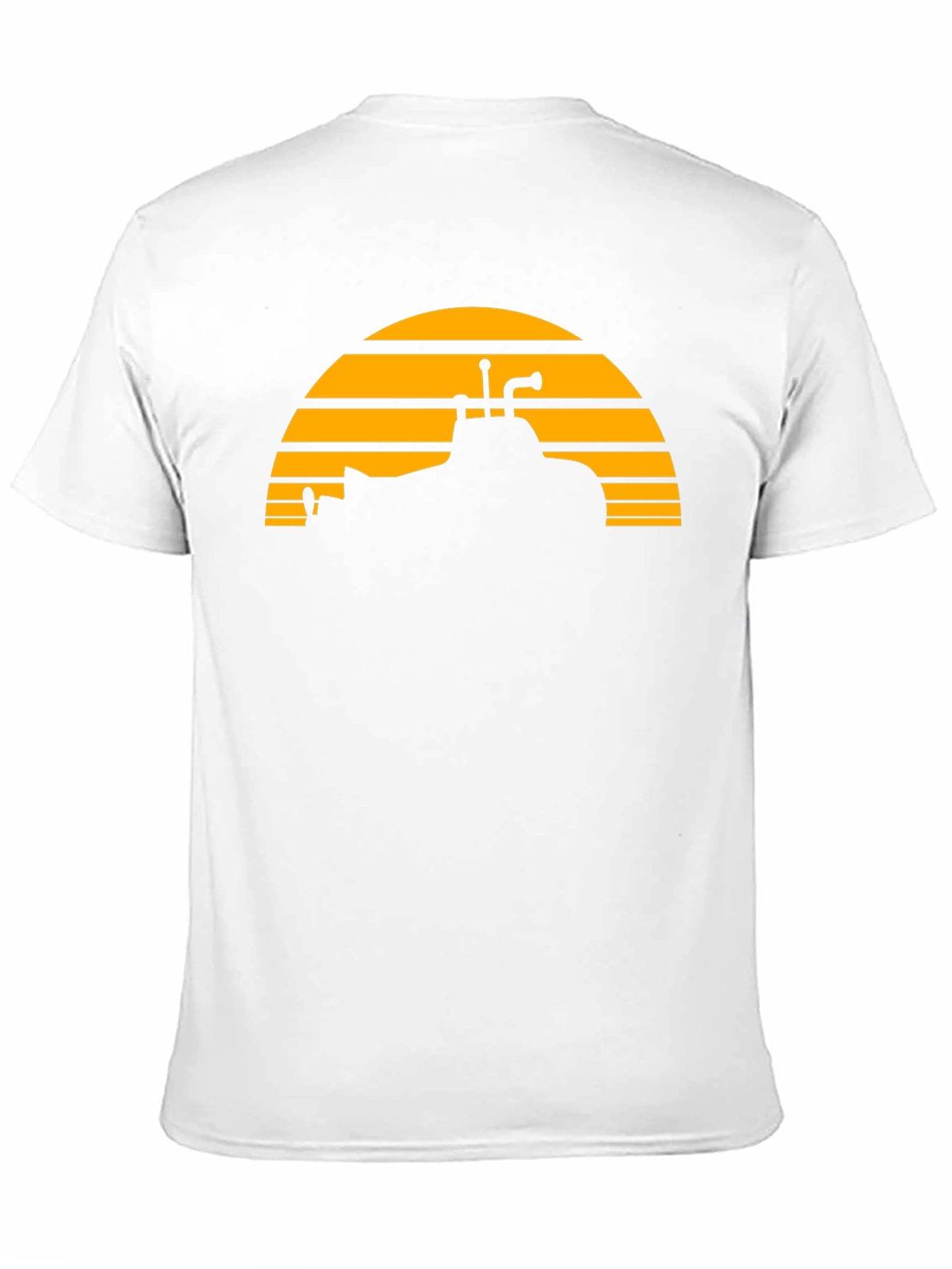 Sunset Submarine Black T-Shirt - Unique Graphic Tee