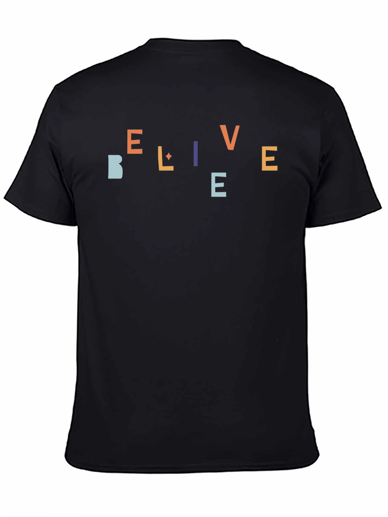 Believe Graphic Tee - Soft Cotton Blend T-Shirt