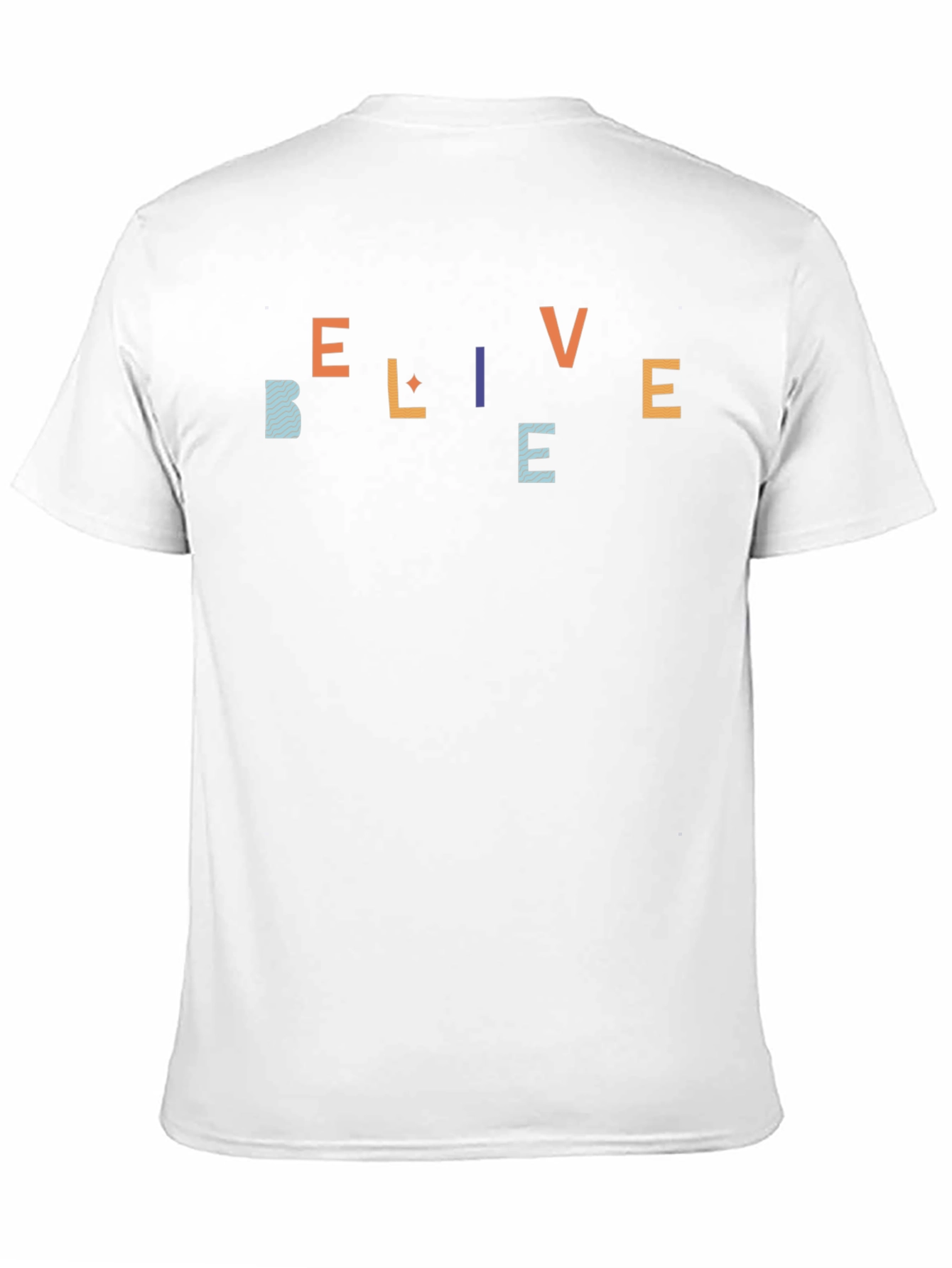 Believe Graphic Tee - Soft Cotton Blend T-Shirt