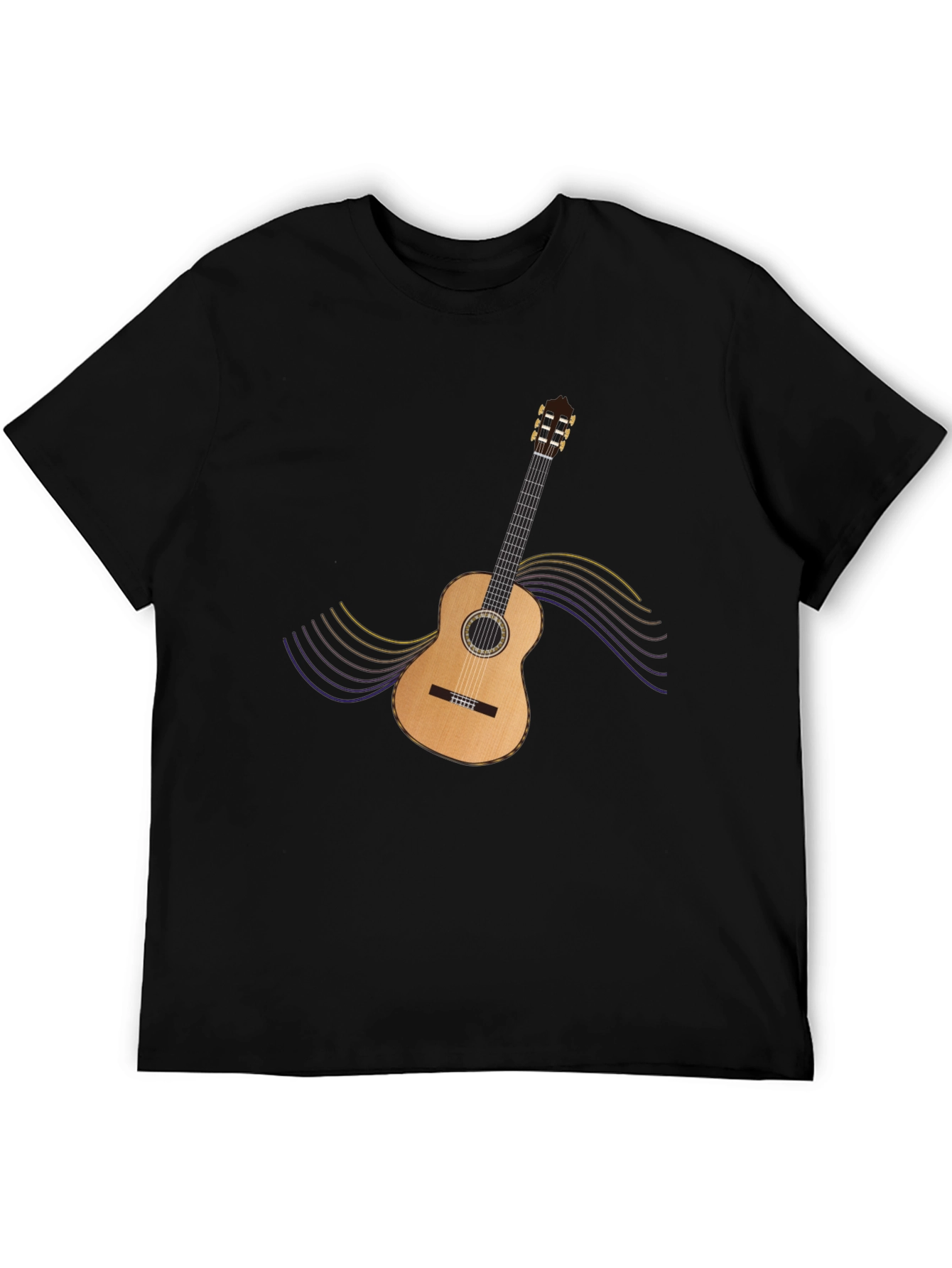 Guitar Graphic Tee - Stylish Musician T-Shirt