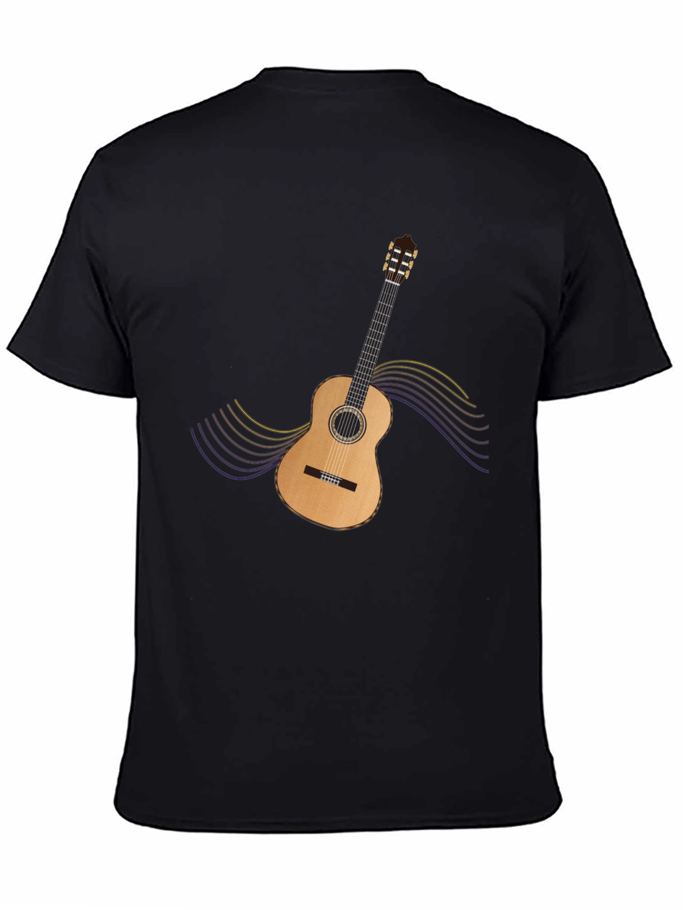 Guitar Graphic Tee - Stylish Musician T-Shirt