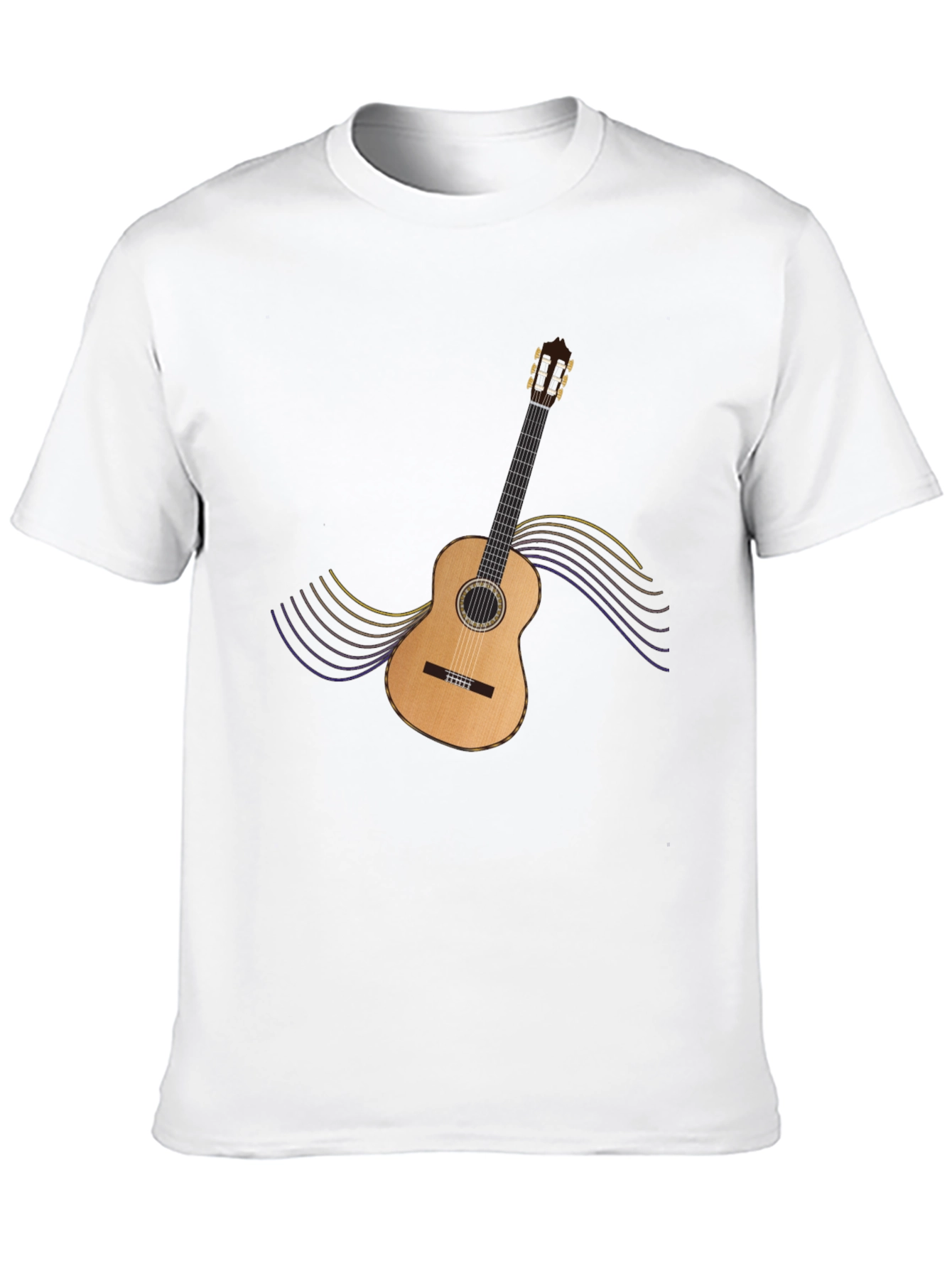 Guitar Graphic Tee - Stylish Musician T-Shirt