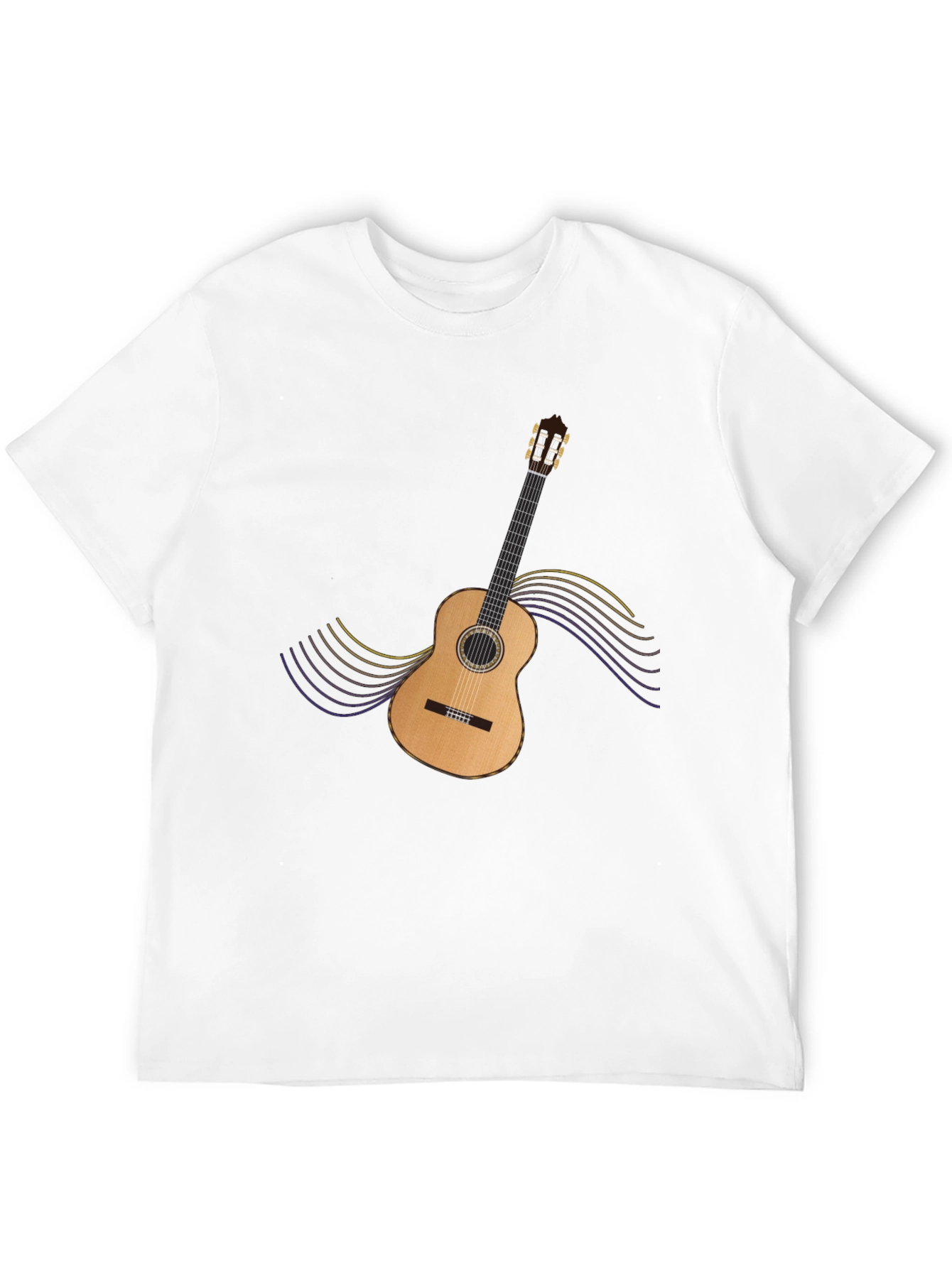 Guitar Graphic Tee - Stylish Musician T-Shirt
