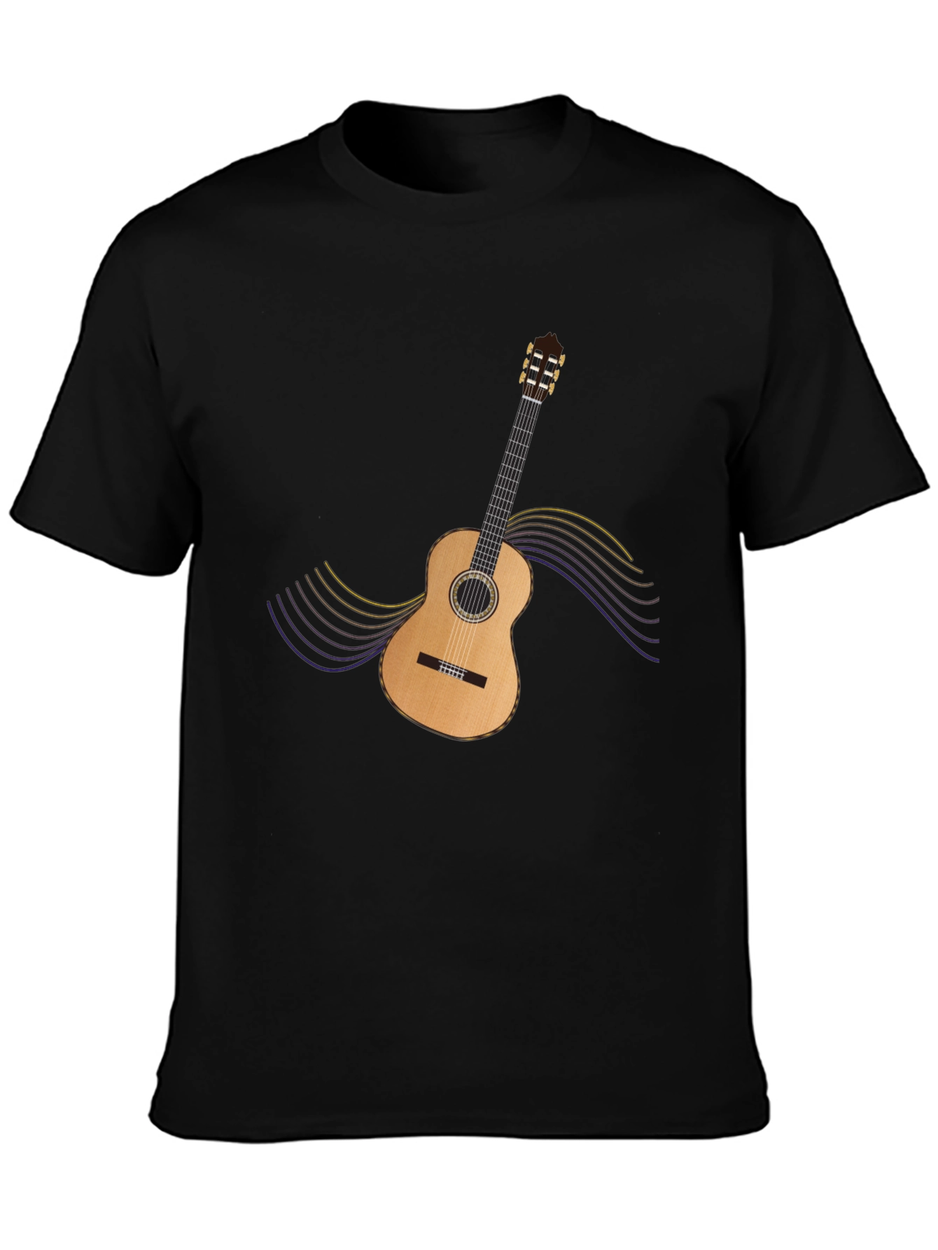 Guitar Graphic Tee - Stylish Musician T-Shirt