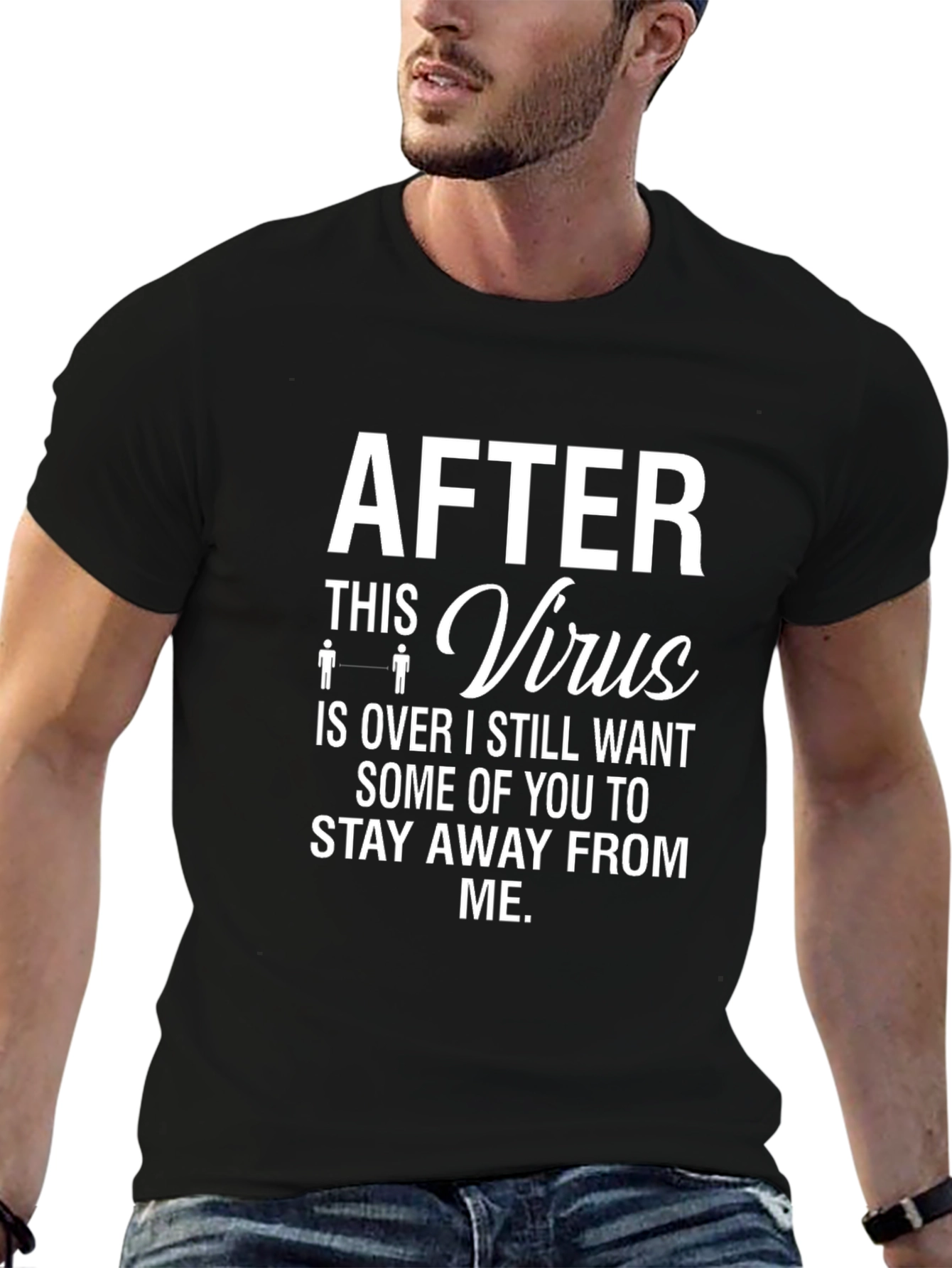 Funny After Virus Stay Away T-Shirt