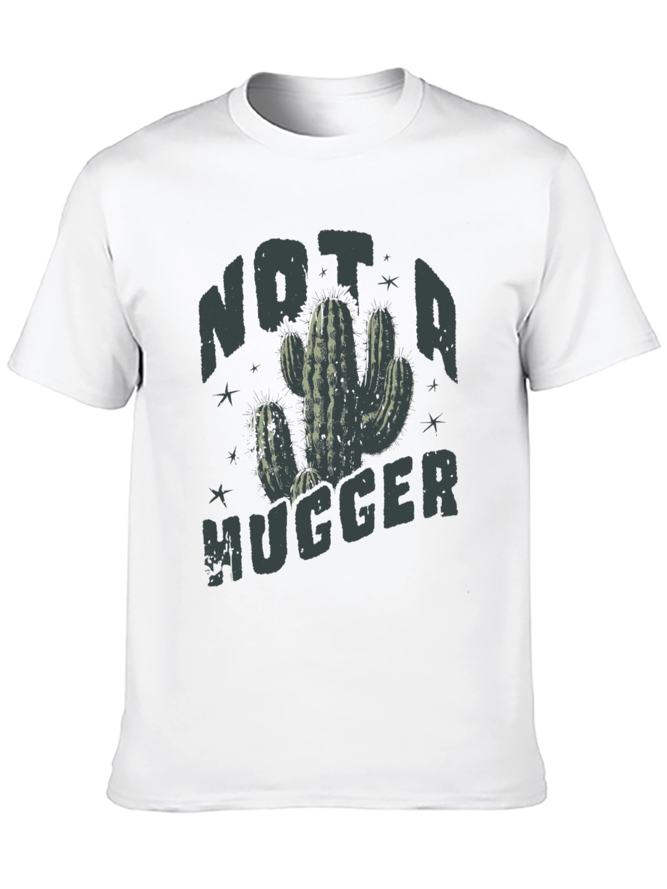 Not a Hugger Cactus Tee