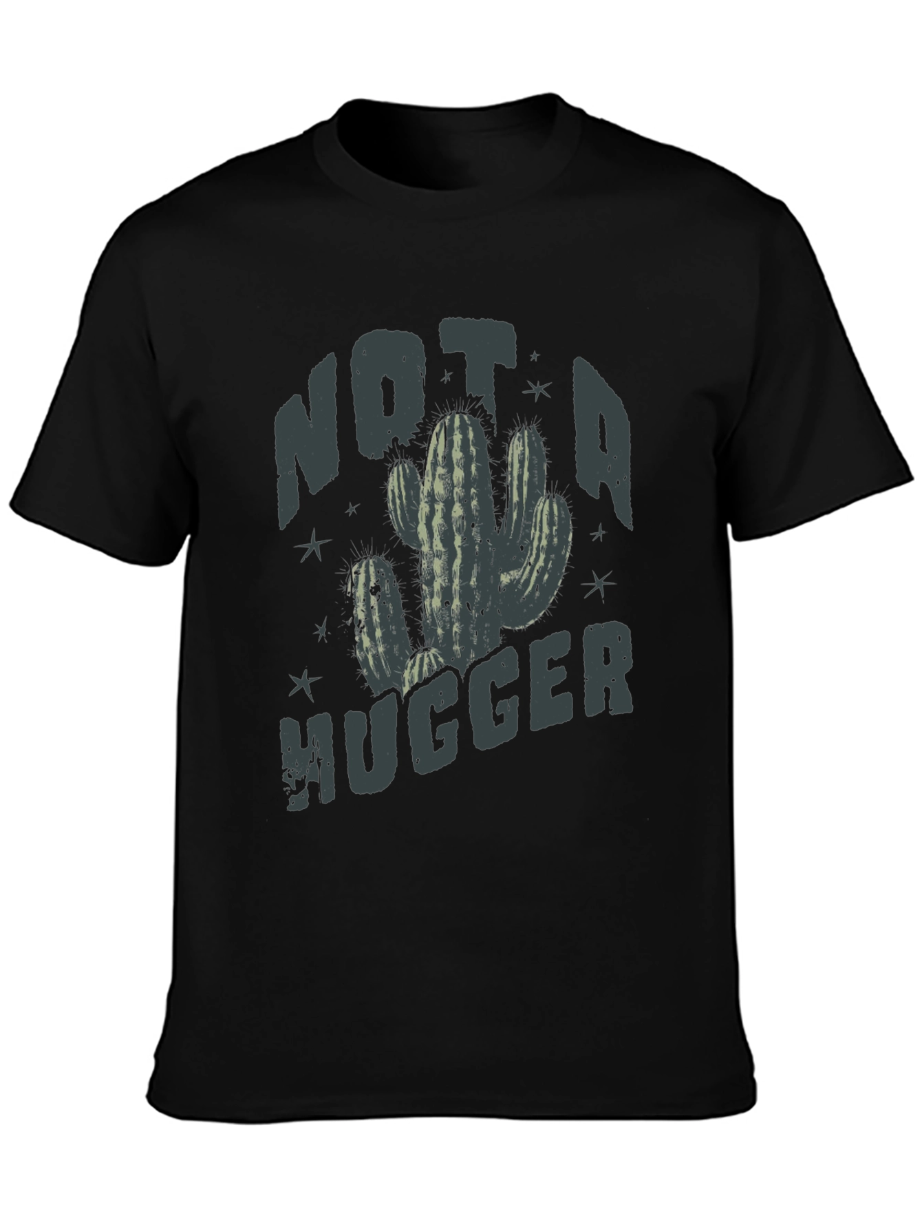 Not a Hugger Cactus Tee